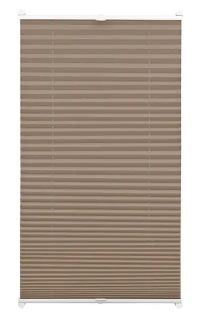 Gardinia EasyFix Plissee taupe, 80 x 130 cm Gardinia EasyFix Plissee taupe, 80 x 130 cm