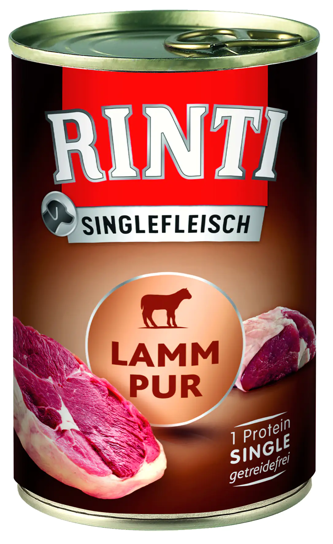 Rinti Singlefleisch Hundenassfutter Adult 400 g Lamm Rinti Singlefleisch Hundenassfutter Adult 400 g Lamm