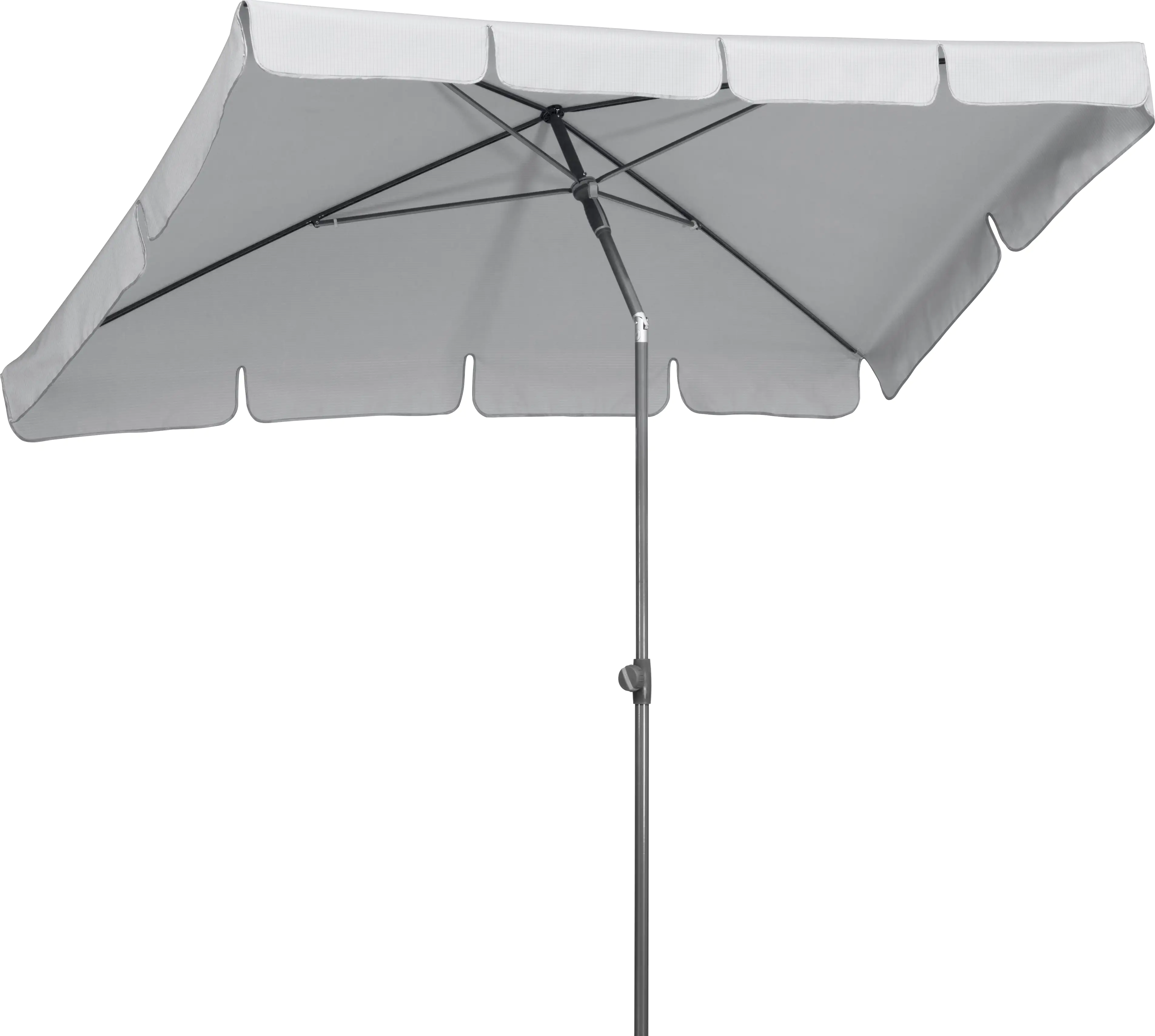 Schneider Sonnenschirm Aquila silbergrau 225 x 120 cm Schneider Sonnenschirm Aquila silbergrau 225 x 120 cm