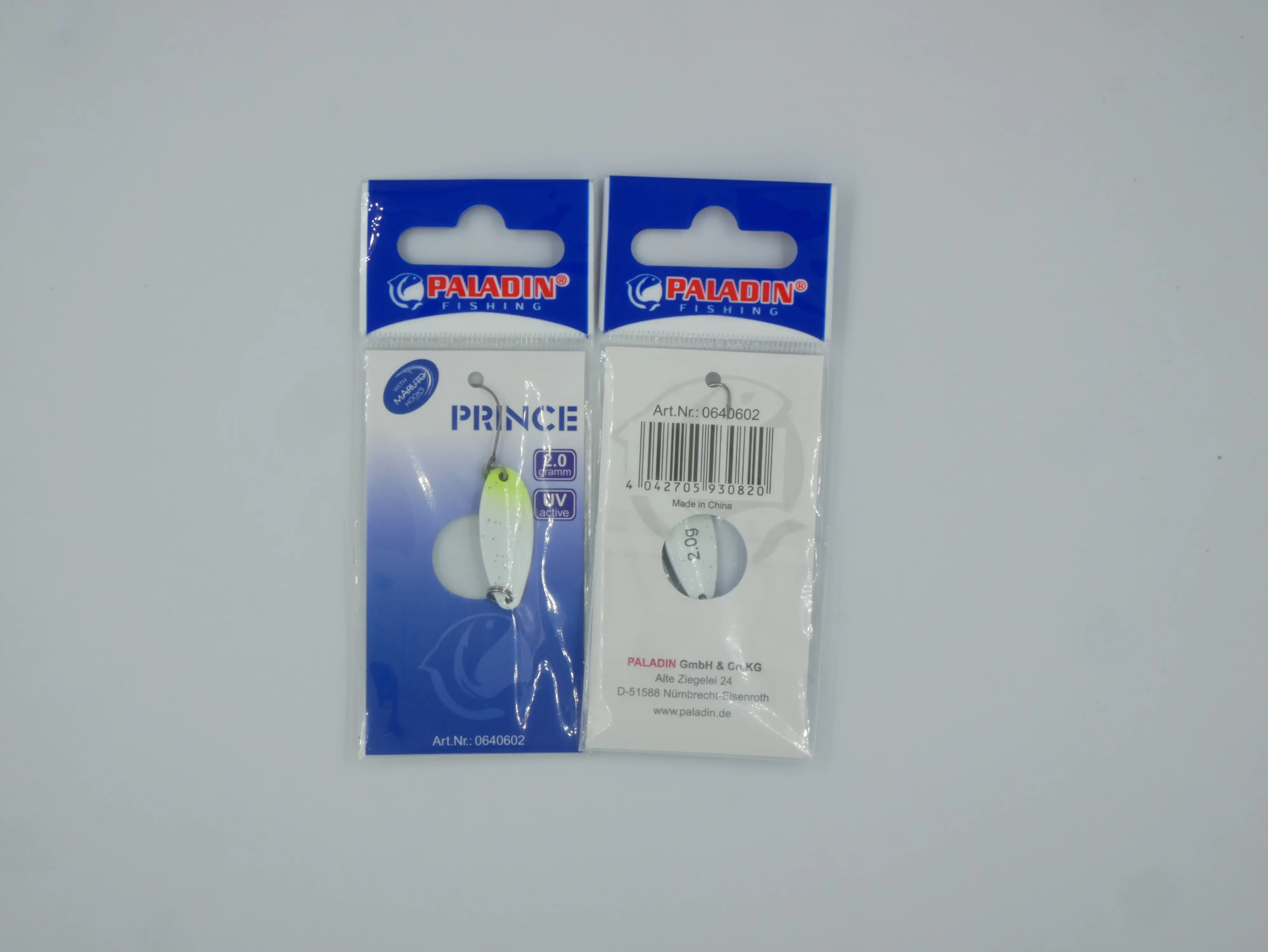 Paladin Trout Spoon VI weiß-gelb-glitter 2,0 g