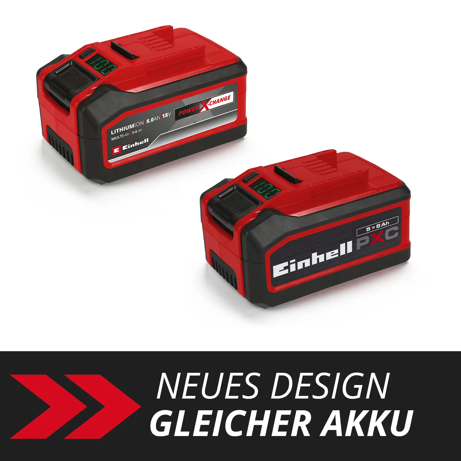 Einhell Akku 18 V 5-8 Ah Multi-Ah PXC Plus