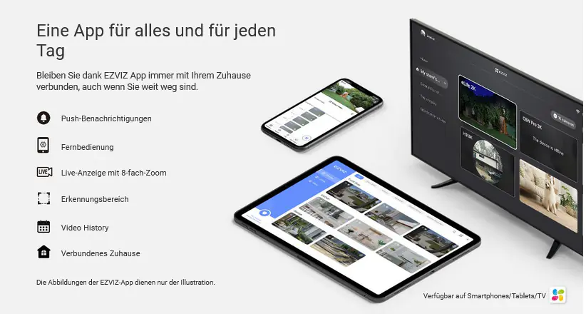 Ezviz WLAN Outdoor Überwachungskamera H3c mit Peronenerkennung   Ezviz WLAN Outdoor Überwachungskamera H3c mit Peronenerkennung
