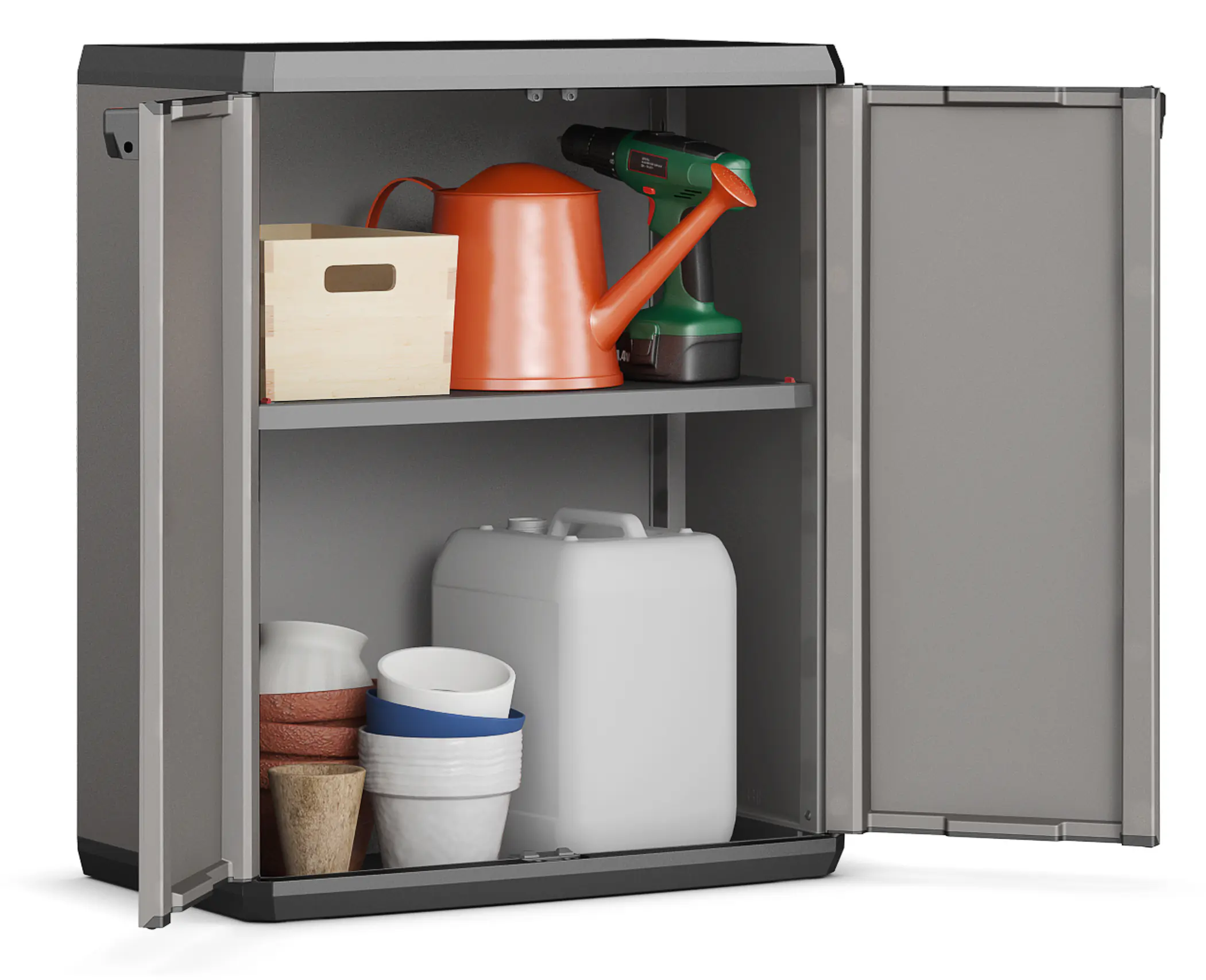 Keter Kunststoffschrank PIU niedrig 68 x 39 x 83 cm