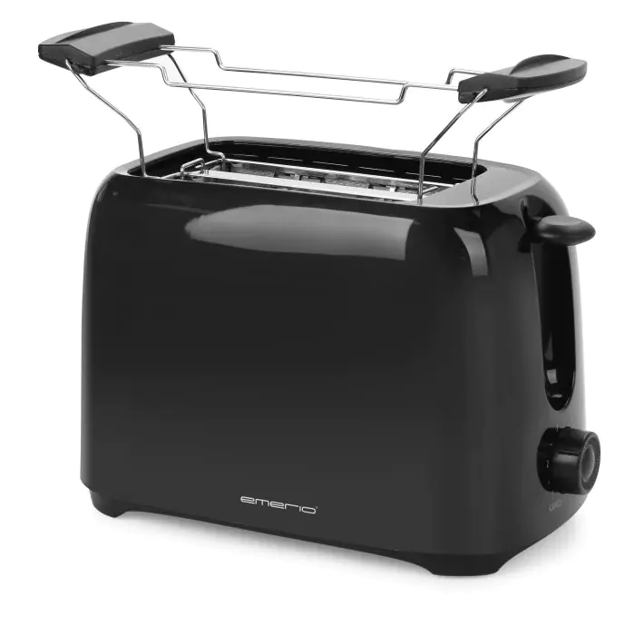 Emerio Toaster TO-12867, 700 Watt, 2 Scheiben, schwarz