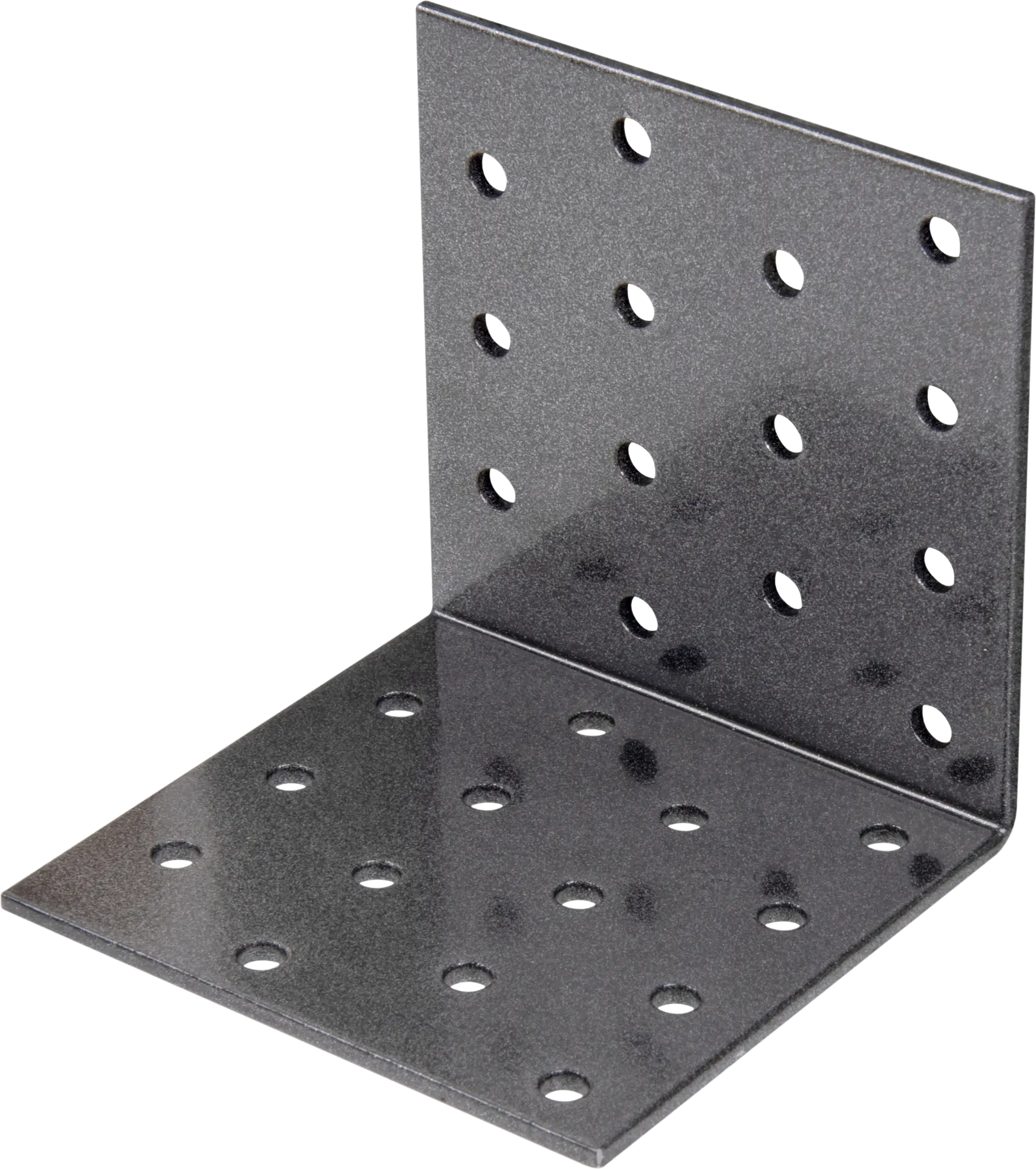 Alberts Duravis Lochplattenwinkel schwarz diamant, 80 x 80 x 80 mm