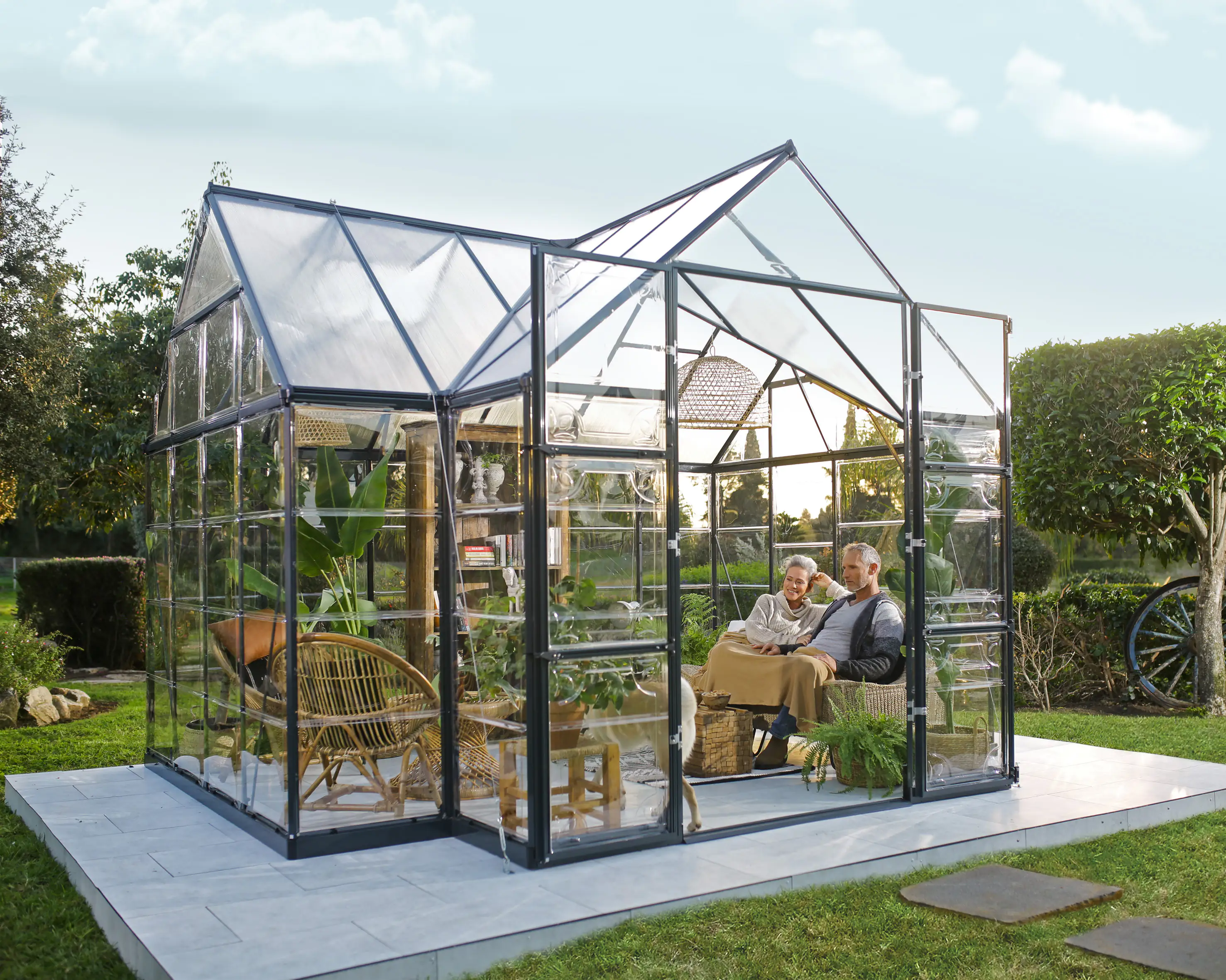 7290103121914_26 Canopia Gewächshaus Victory Orangerie 305 x 365 x 269 cm