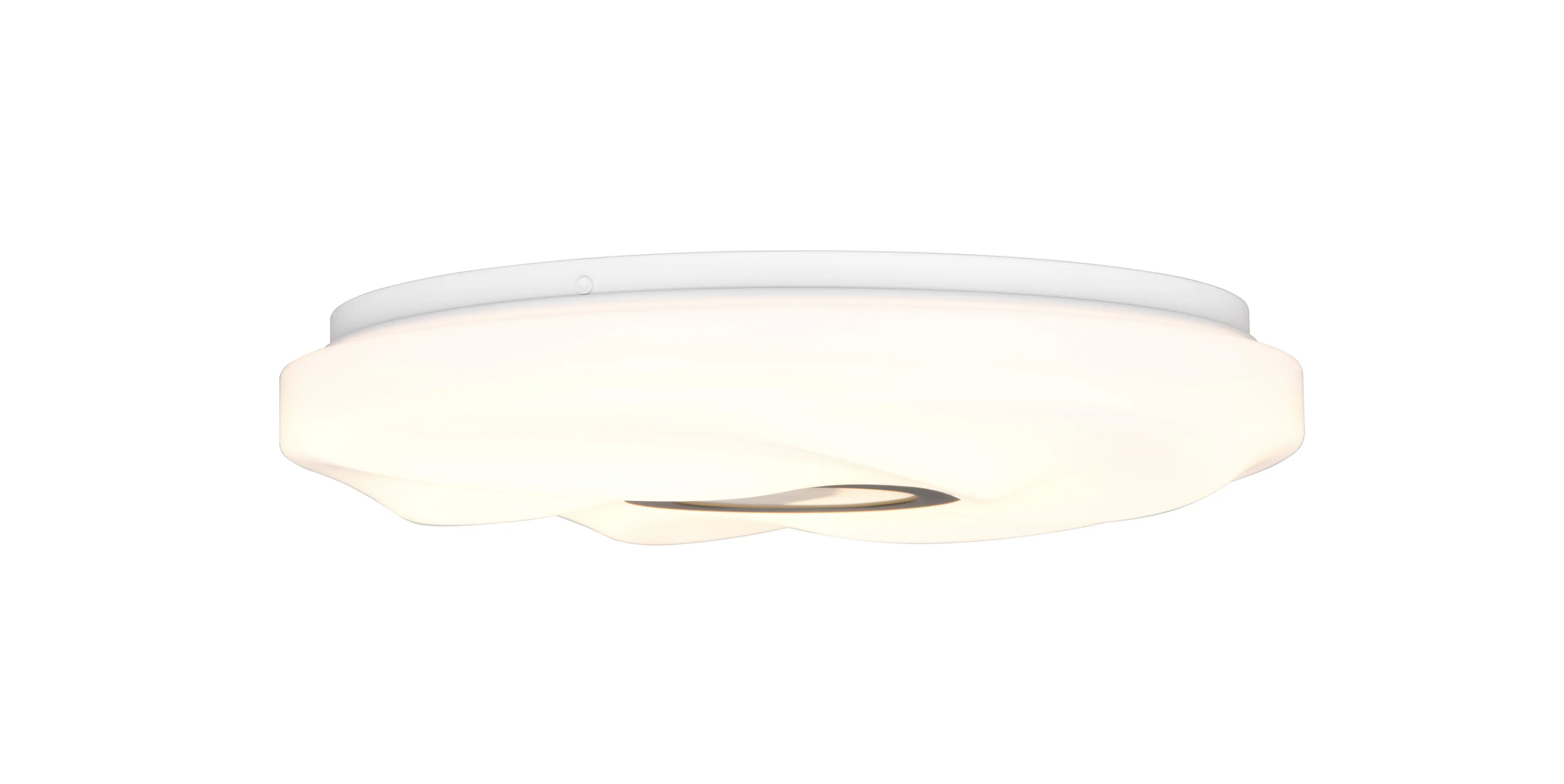 Reality LED-Deckenleuchte Sano 40,5x40,5 cm weiß dimmbar