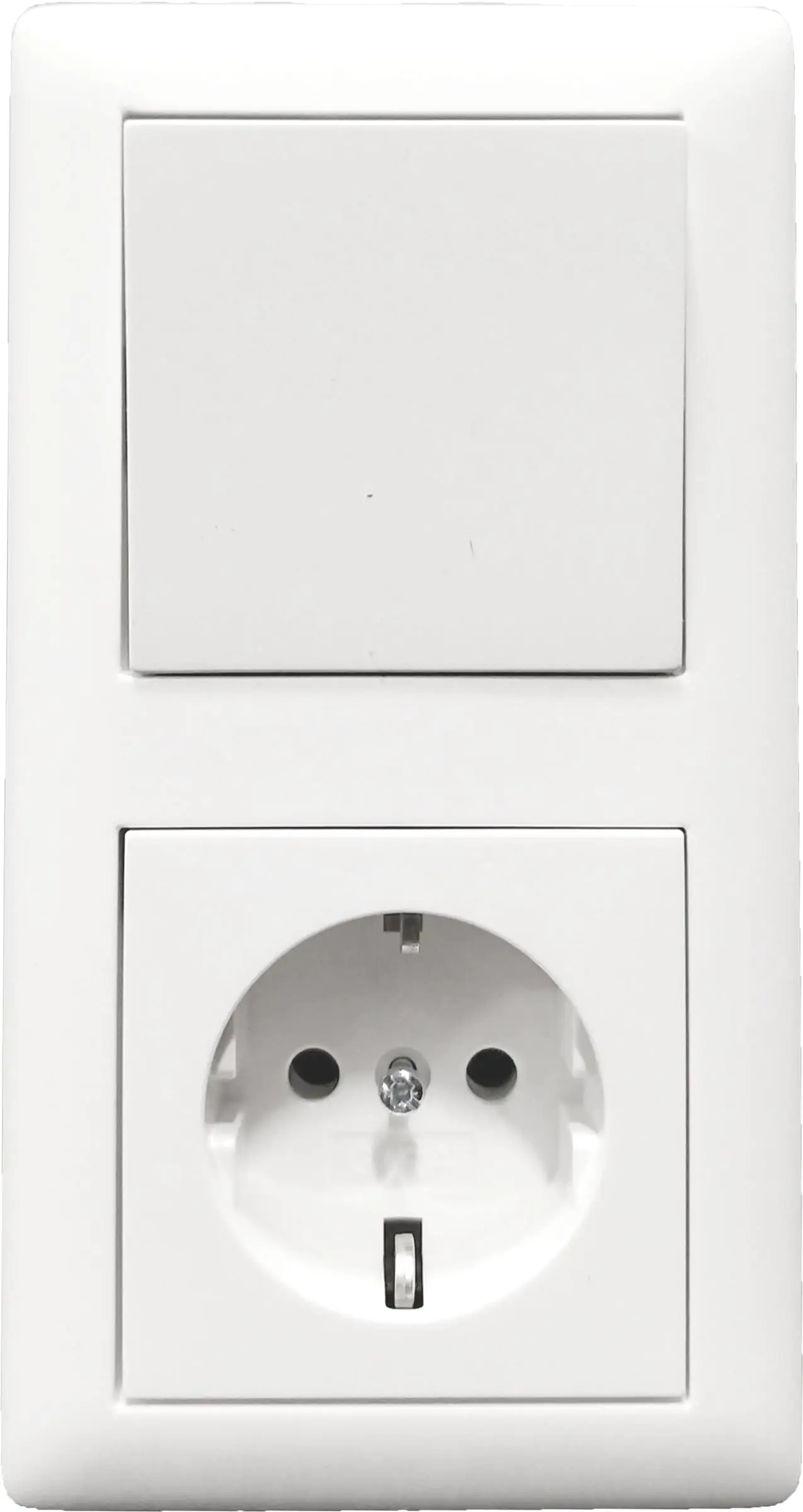 Gira Steckdose ST 55 reinweiß matt 418827 Gira Steckdose ST 55 reinweiß matt 418827