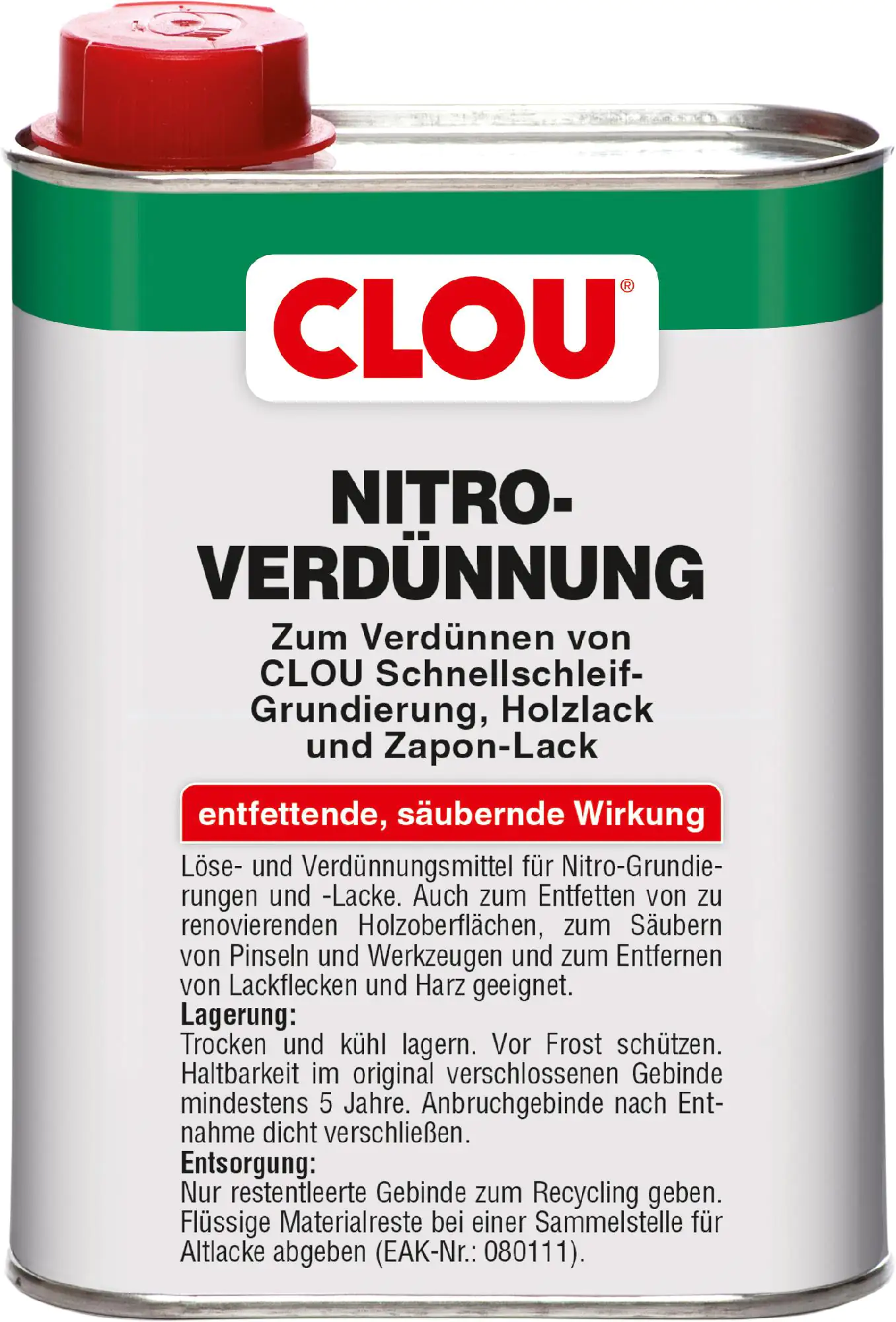 Clou Nitro Verdünnung V2 250 ml