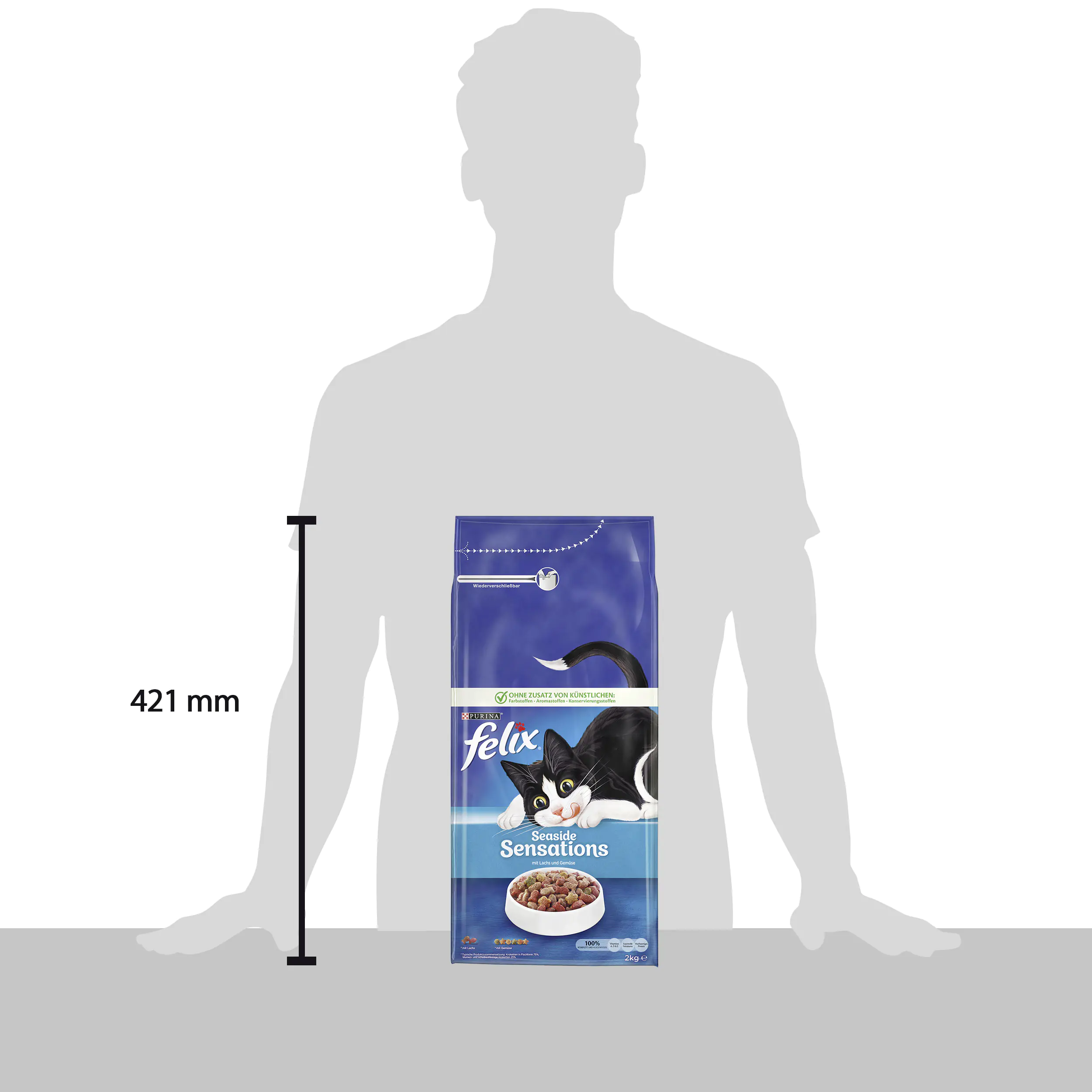 Felix Seaside Sensations mit Lachs und Gemüse 2 kg Felix Seaside Sensations mit Lachs und Gemüse 2 kg