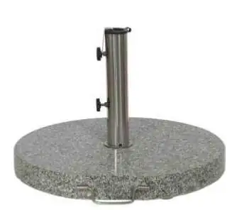 4043936007978 Siena Garden Granitständer rund 40 kg mit Griff und Rollen