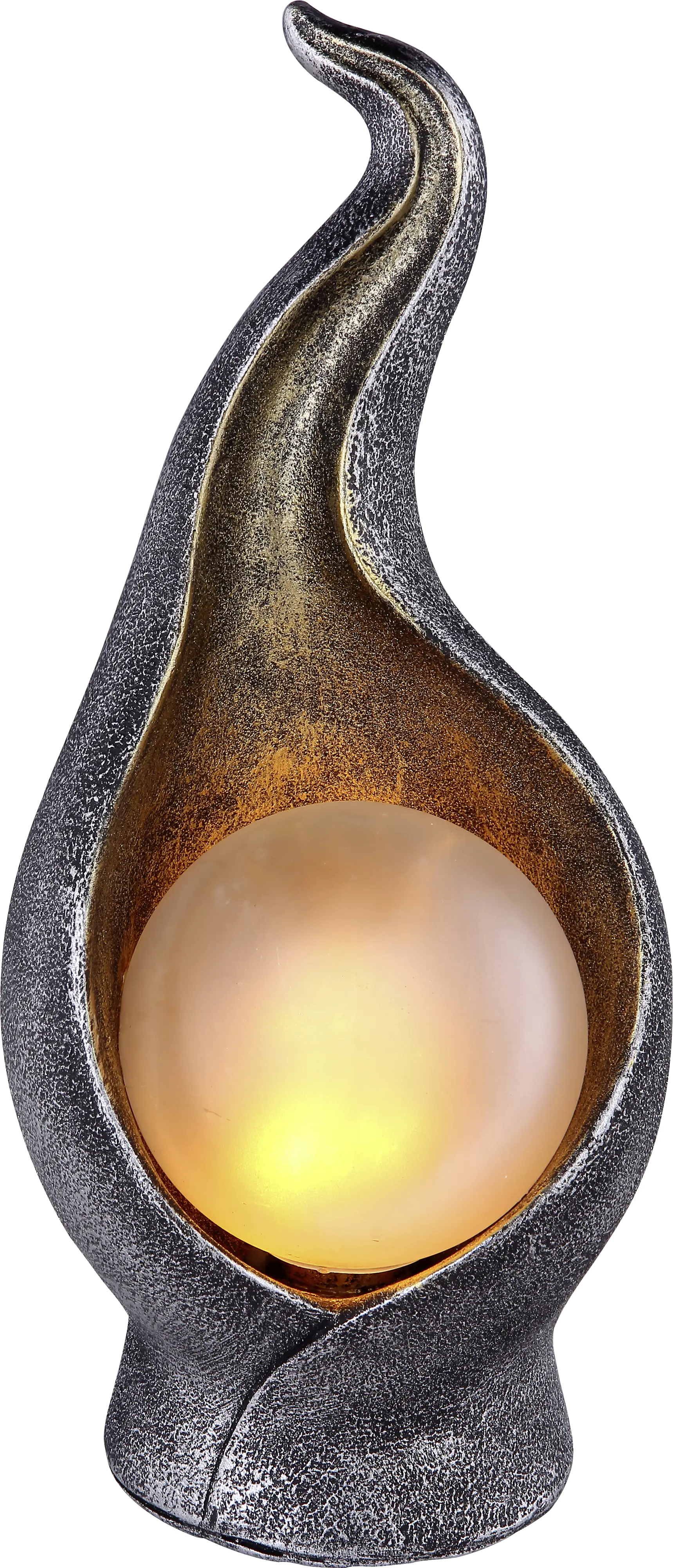 Globo LED Solarleuchte silber gold Globo LED Solarleuchte silber gold