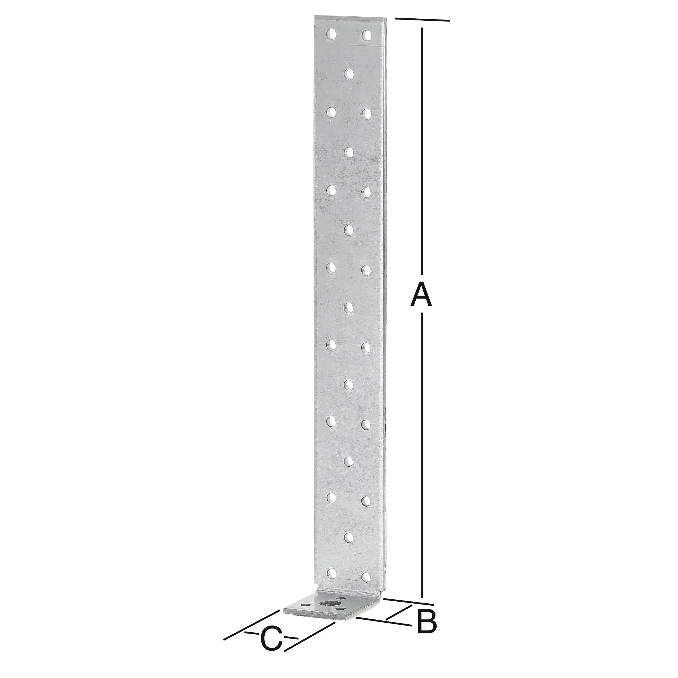 Vormann Beton-Flachstahlanker sendzimir verzinkt 200 x 40 x 40 mm Vormann Beton-Flachstahlanker sendzimir verzinkt 200 x 40 x 40 mm