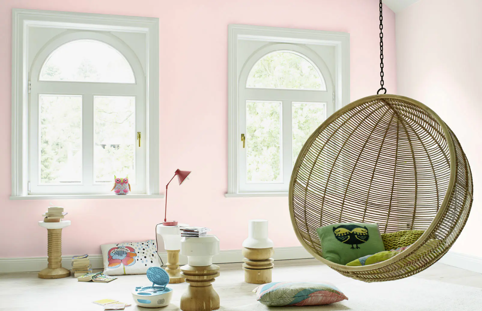 Alpina Farbenfreunde Wandfarbe Nr. 14 flamingorosa 2,5 L matt