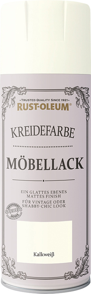 Rust-Oleum Kreidefarbe Möbellack 400 ml kalkweiß