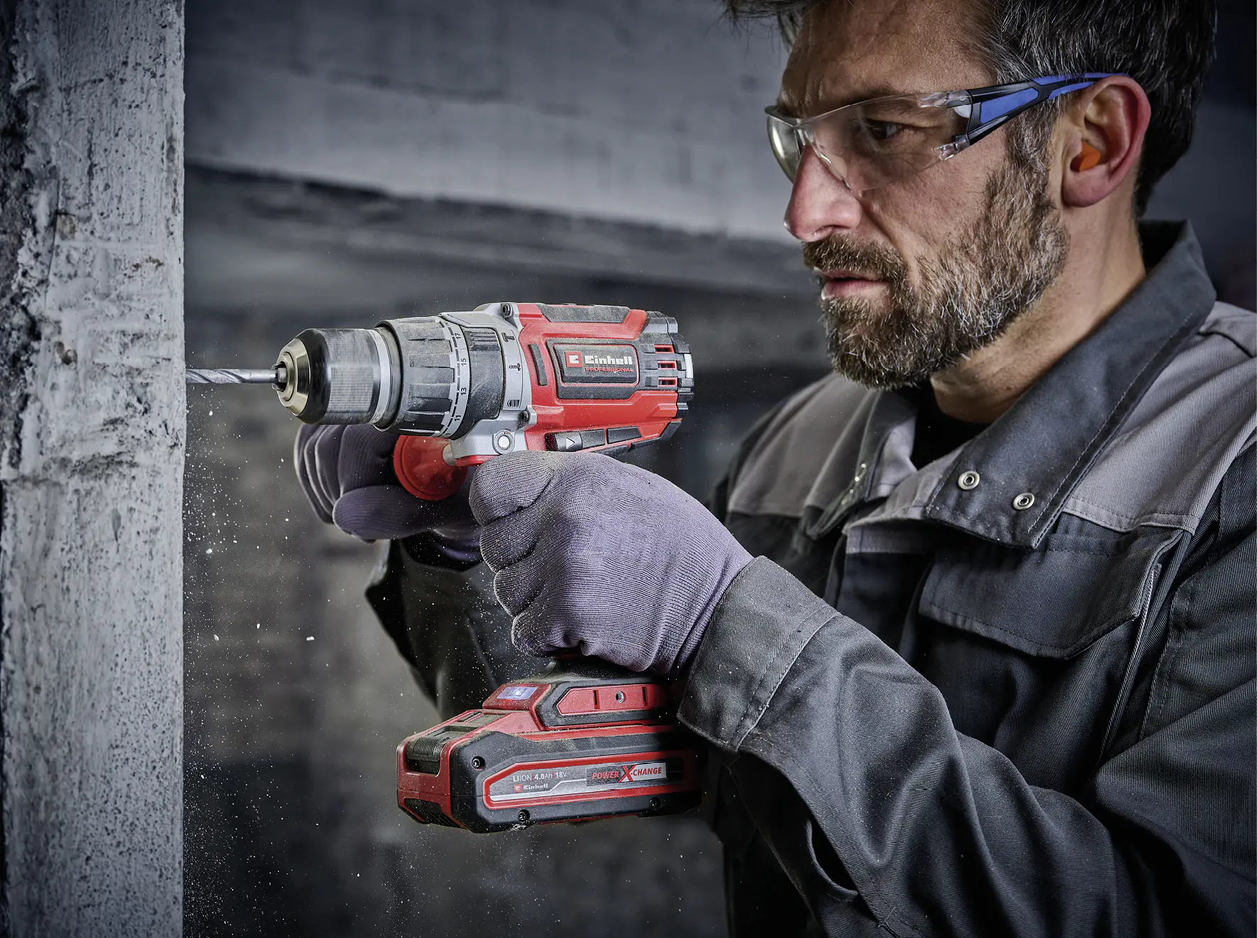 Einhell Professional Akku-Schlagbohrschrauber TP-CD 18/70 Li-i BL 70 Nm Solo Einhell Professional Akku-Schlagbohrschrauber TP-CD 18/70 Li-i BL 70 Nm Solo
