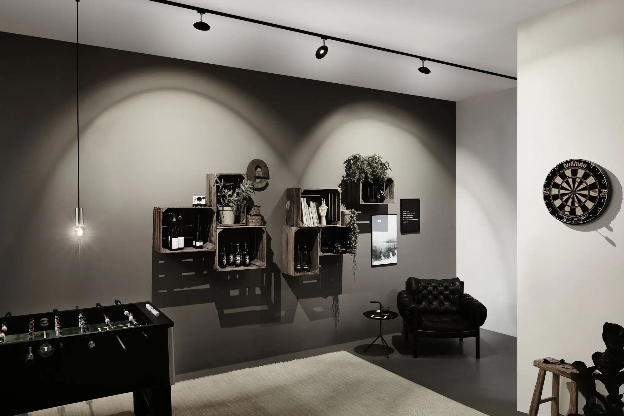 Paulmann URail 2Easy Pendel E27 schwarz matt max. 20 W