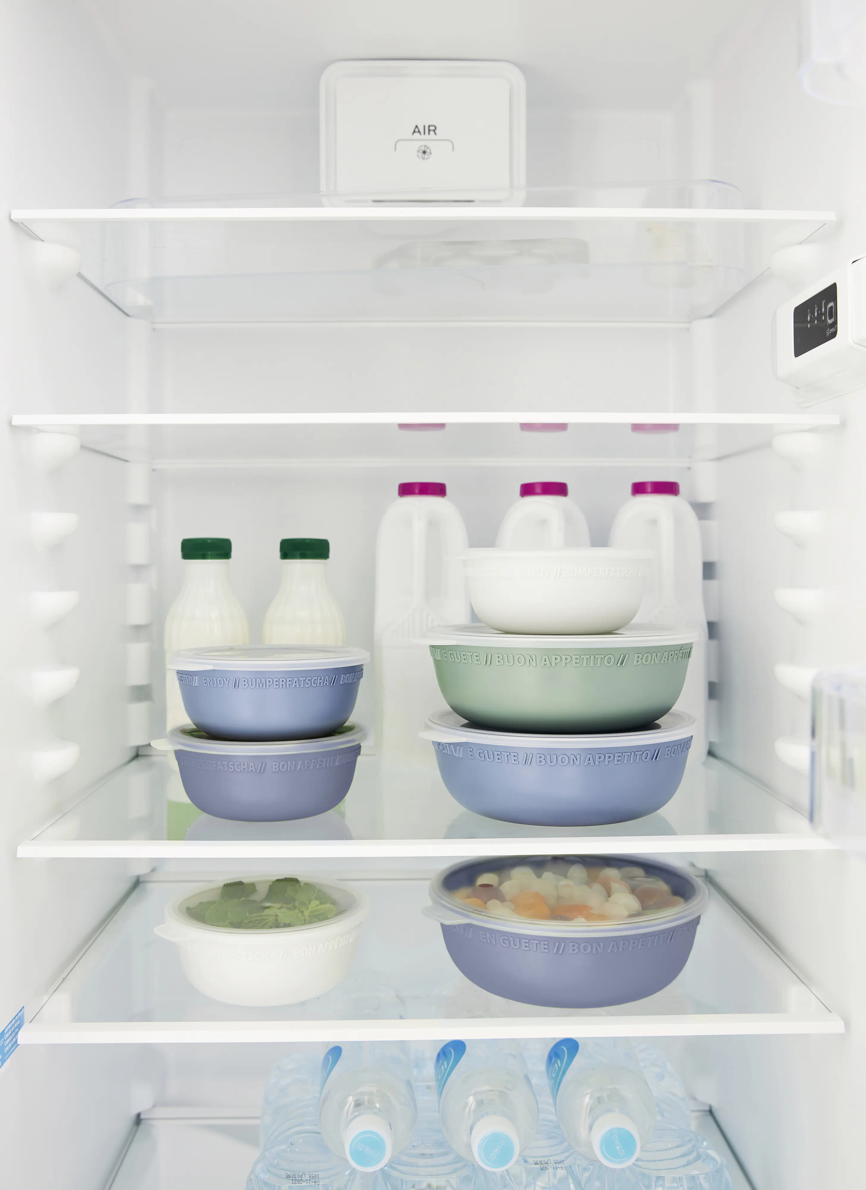 Rotho Schüssel mit Deckel 1,02 L Tresa mistletoe grün