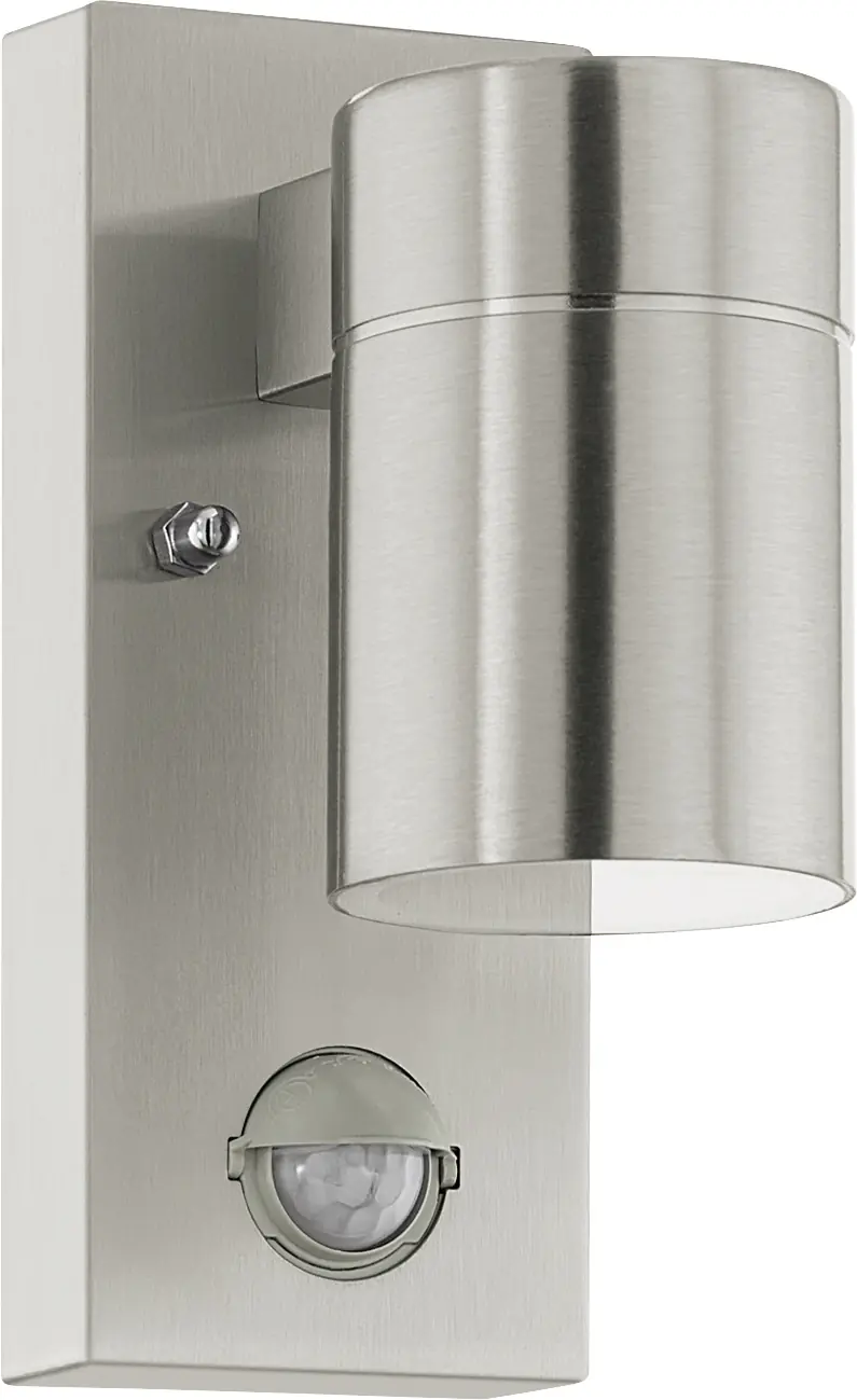 Eglo Sensor-Außen-Wandleuchte Riga 5 GU10 edelstahl UP- & Downlight