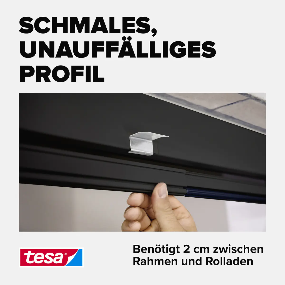 tesa Fliegenschutz-Tür FALT 100 x 220 cm anthrazit/anthrazit kürzbar