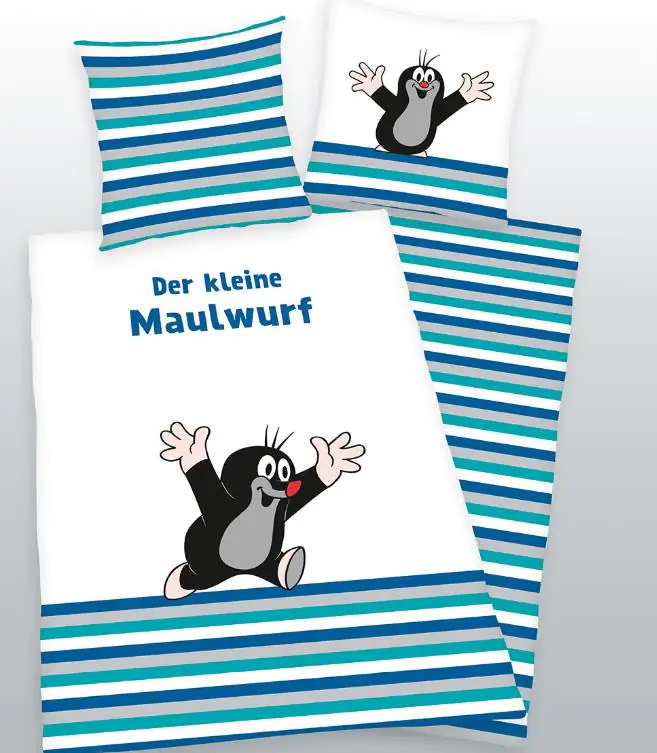 Herding Bettwäsche Renforce Kleiner Maulwurf 135 x 200 cm