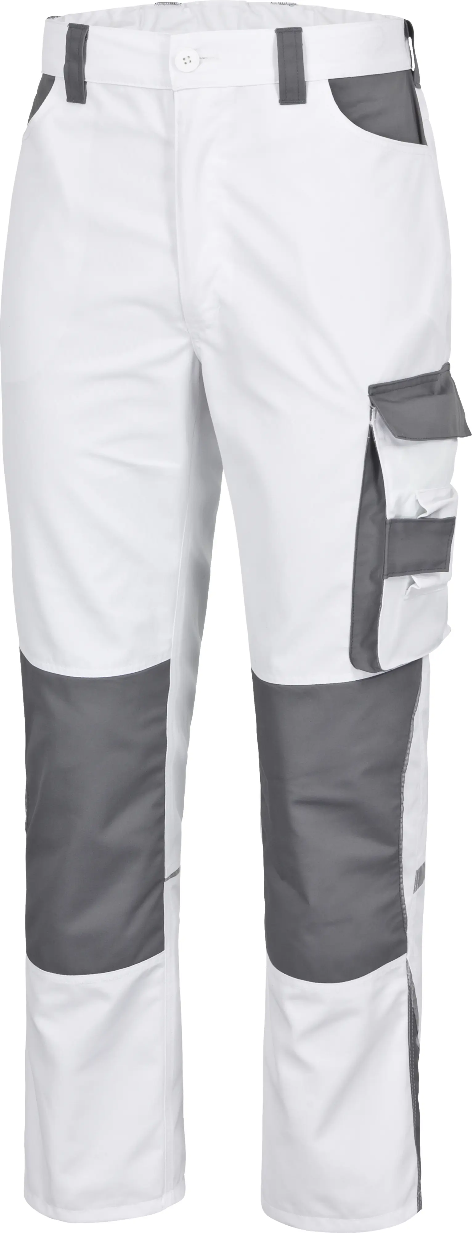 Safety&more Arbeitshose Extreme weiss/grau