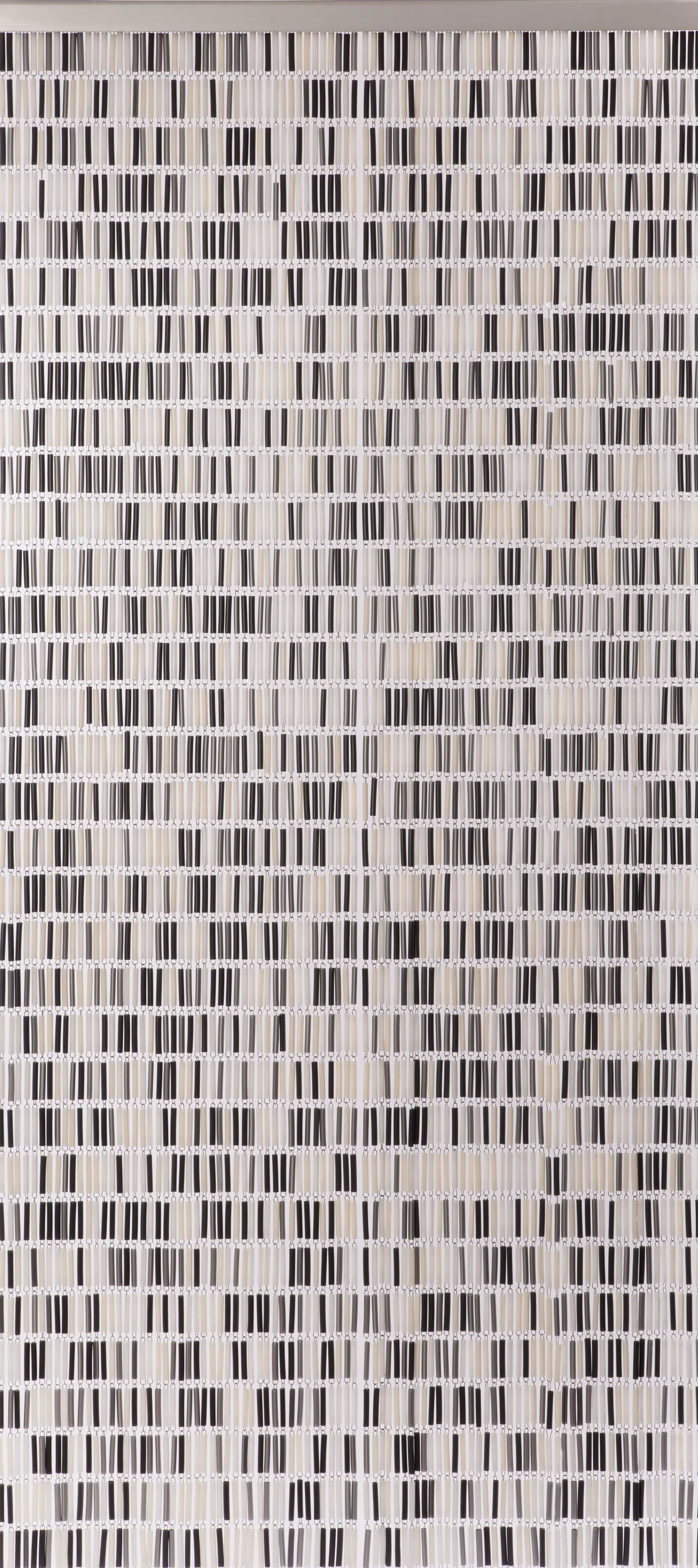 Conacord Deko-Vorhang Tube schwarz-grau-beige, 90 x 200 cm