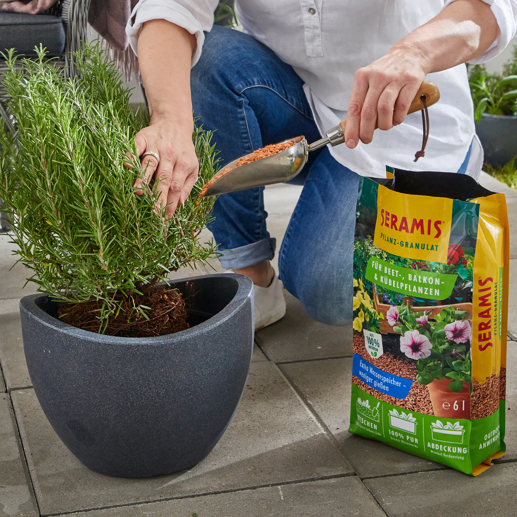 Seramis Pflanz-Granulat für Beet- Balkon- & Kübelpflanzen 12,5 L Seramis Pflanz-Granulat für Beet- Balkon- & Kübelpflanzen 12,5 L