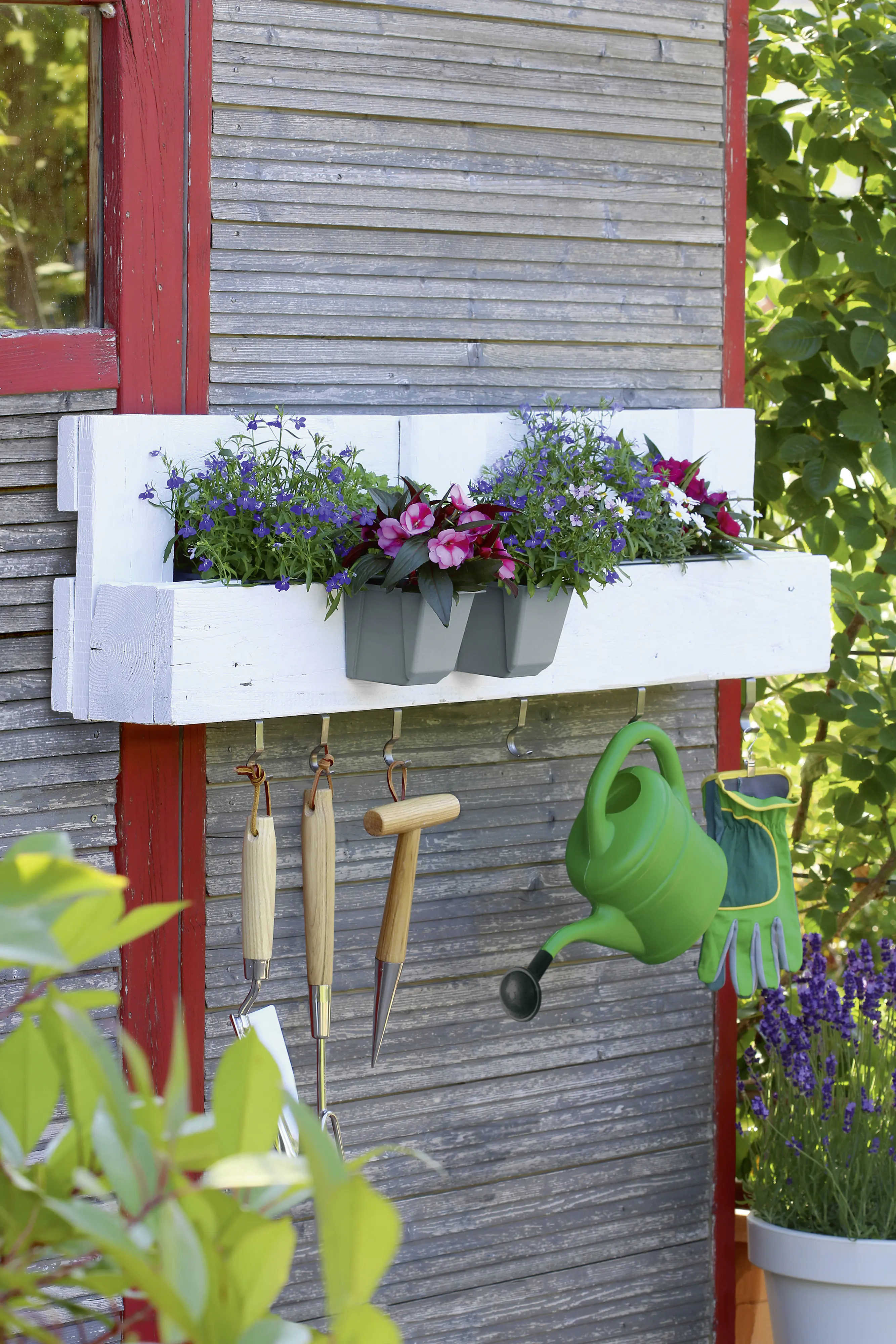 Geli Pflanztopf Easy 10 x 10 cm betonfarben für Europalette