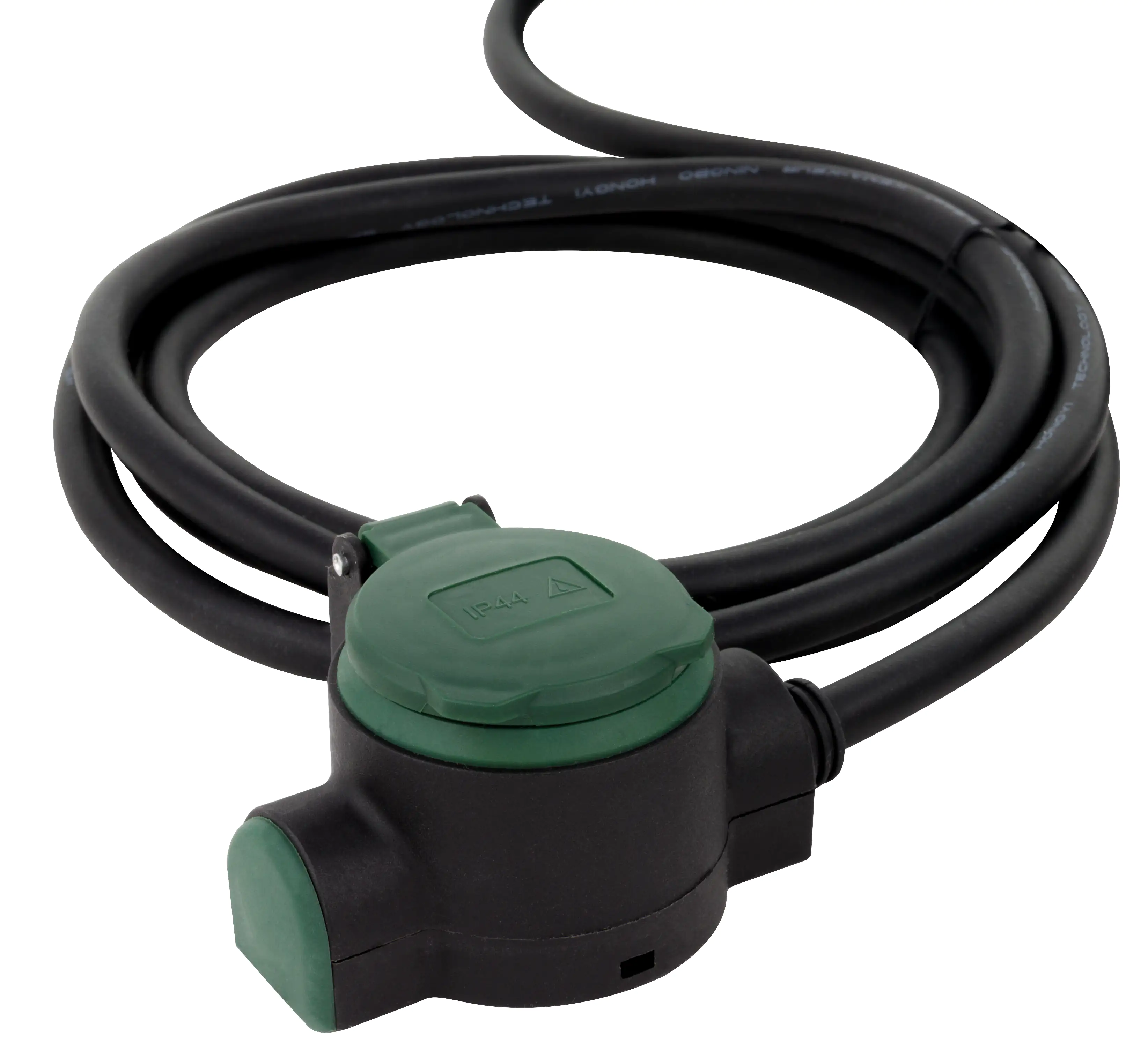 REV Verlängerungskabel Supraflex 10 m H07RN-F 3G1,5 mm², schwarz grün