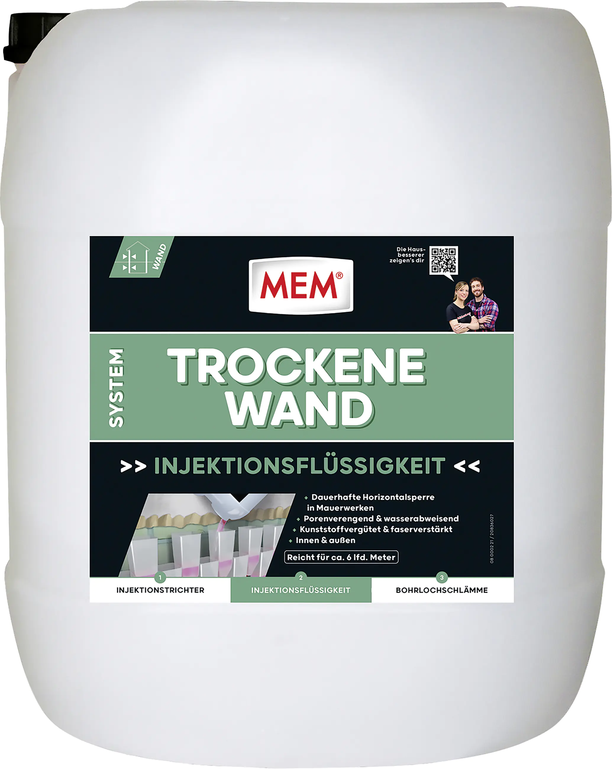 MEM Trockene Wand Injektionsflüssigkeit 30 l