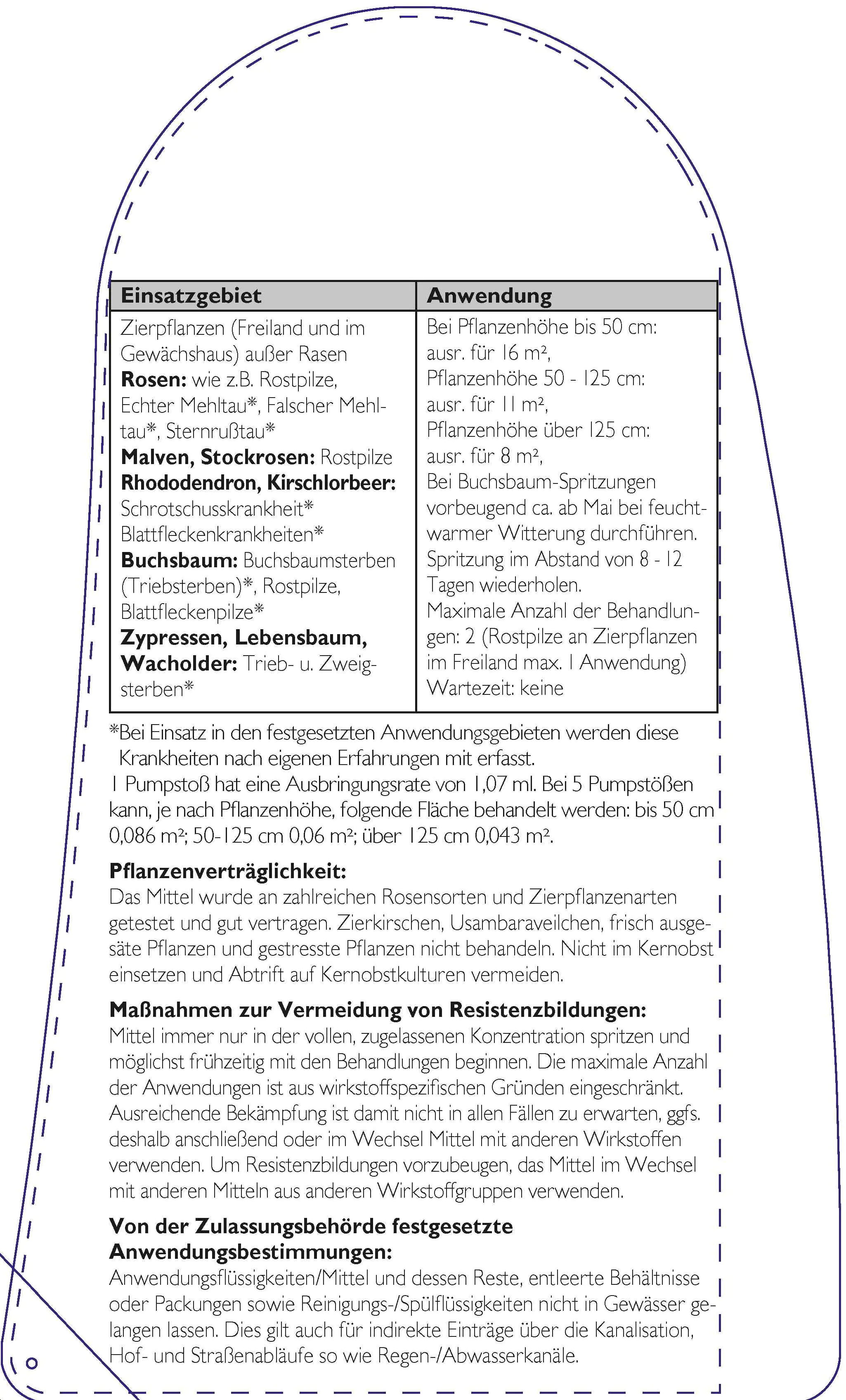 Fungisan Rosen- und Buxus-Pilzfrei