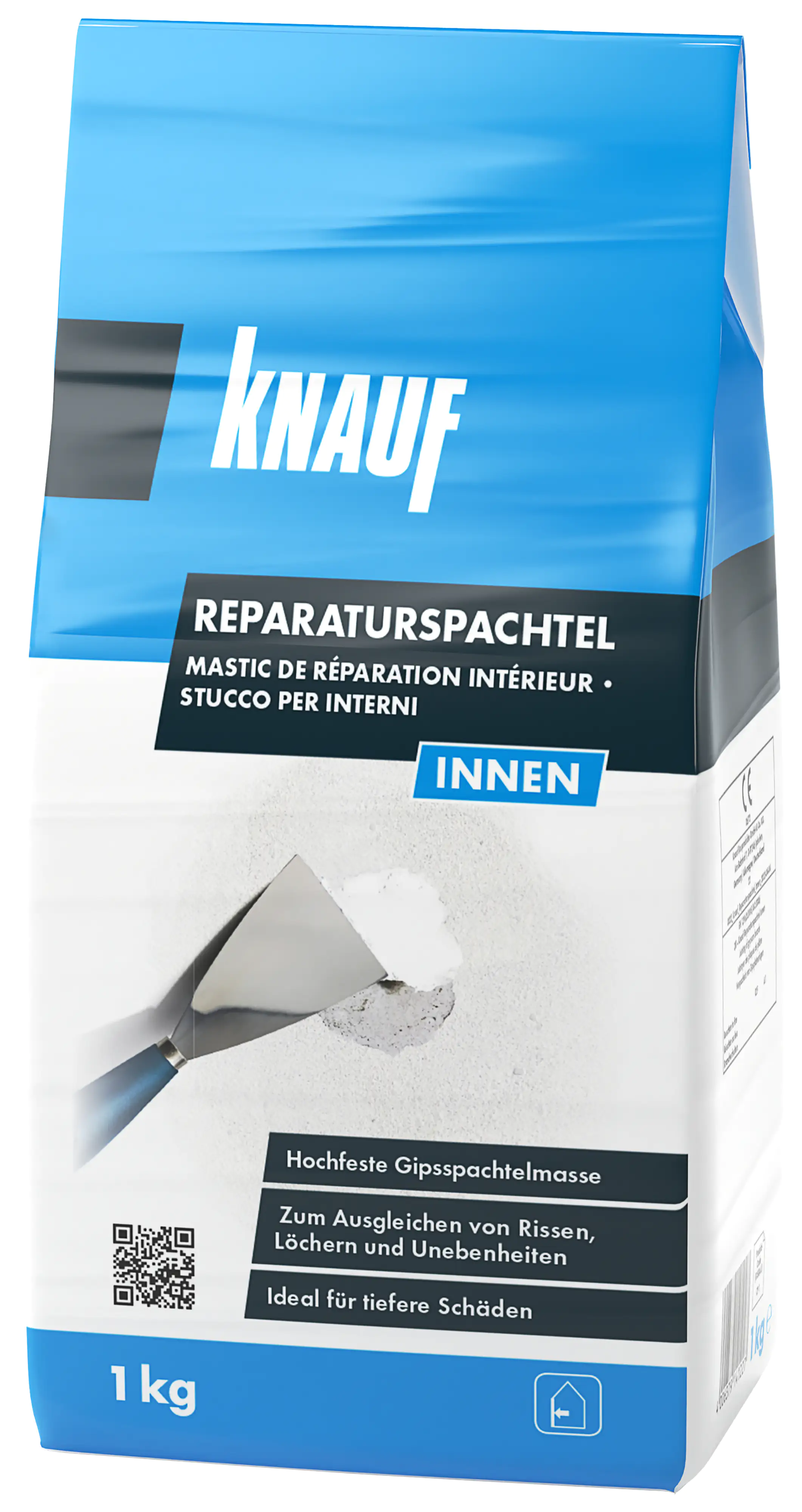 Knauf Reparaturspachtel Innen 1 kg Knauf Reparaturspachtel Innen 1 kg
