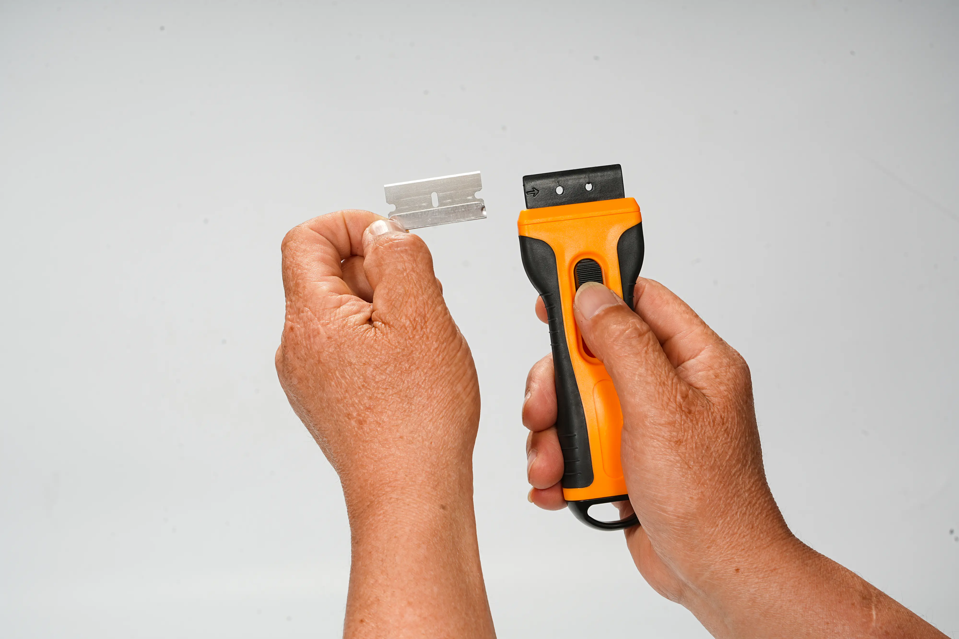 Primaster Glasschaber mit 5 Ersatzklingen