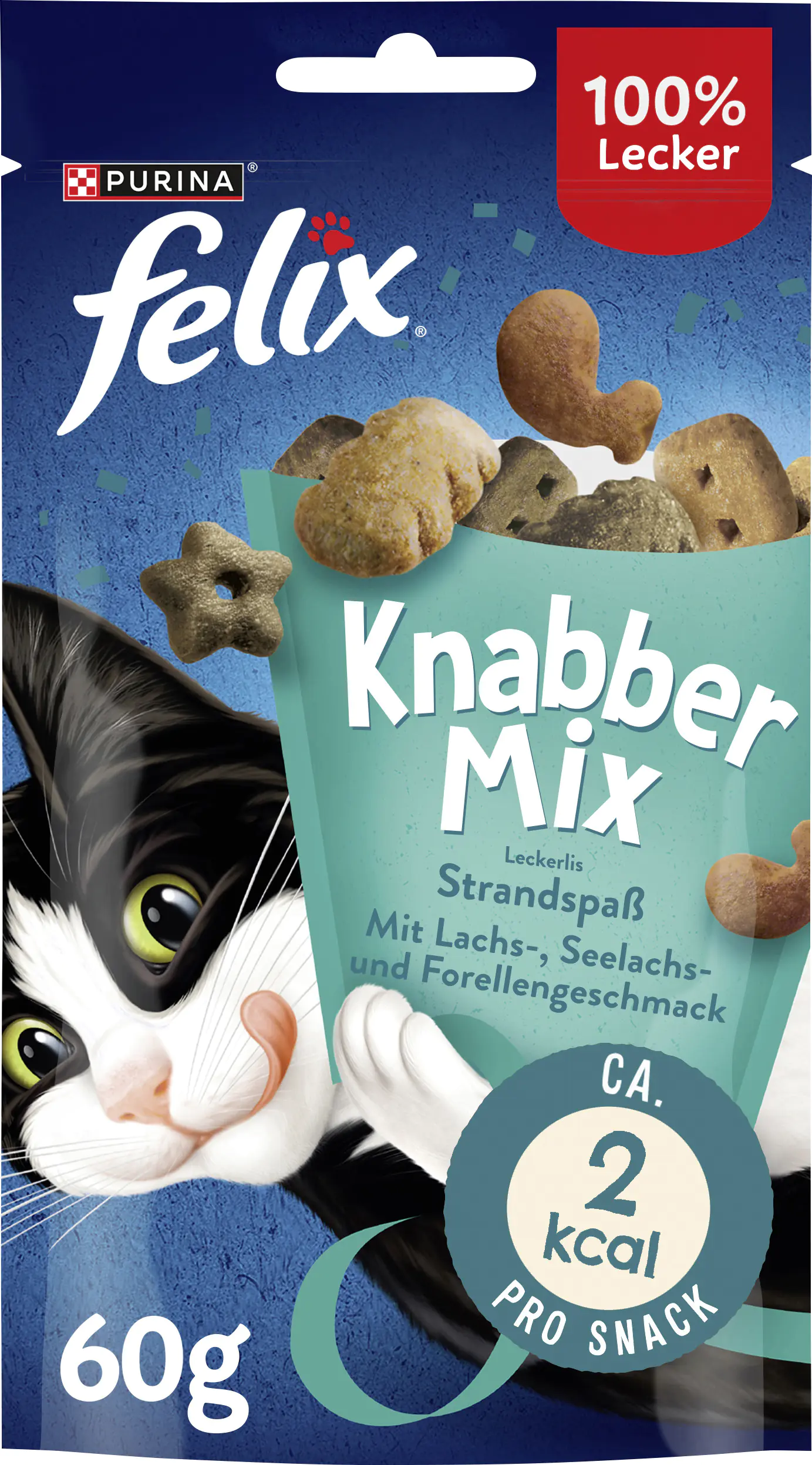 Felix Knabbermix Katzensnack Strandspaß 60g Felix Knabbermix Katzensnack Strandspaß 60g