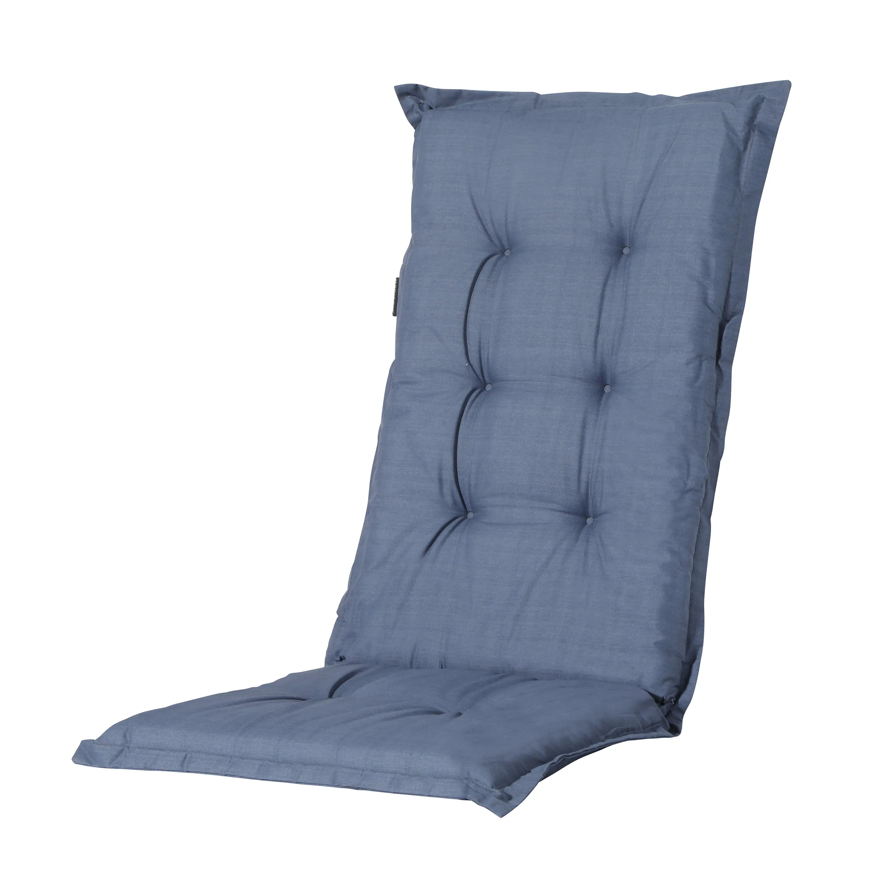 Progarden Garten-Essgruppe Tampa + Faro 4 Personen Kunststoff mit Auflagen weiß/kobalt