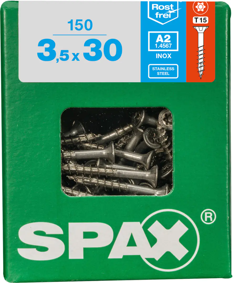 Spax Universalschrauben 3.5 x 30 mm TX 15 - 150 Stk.