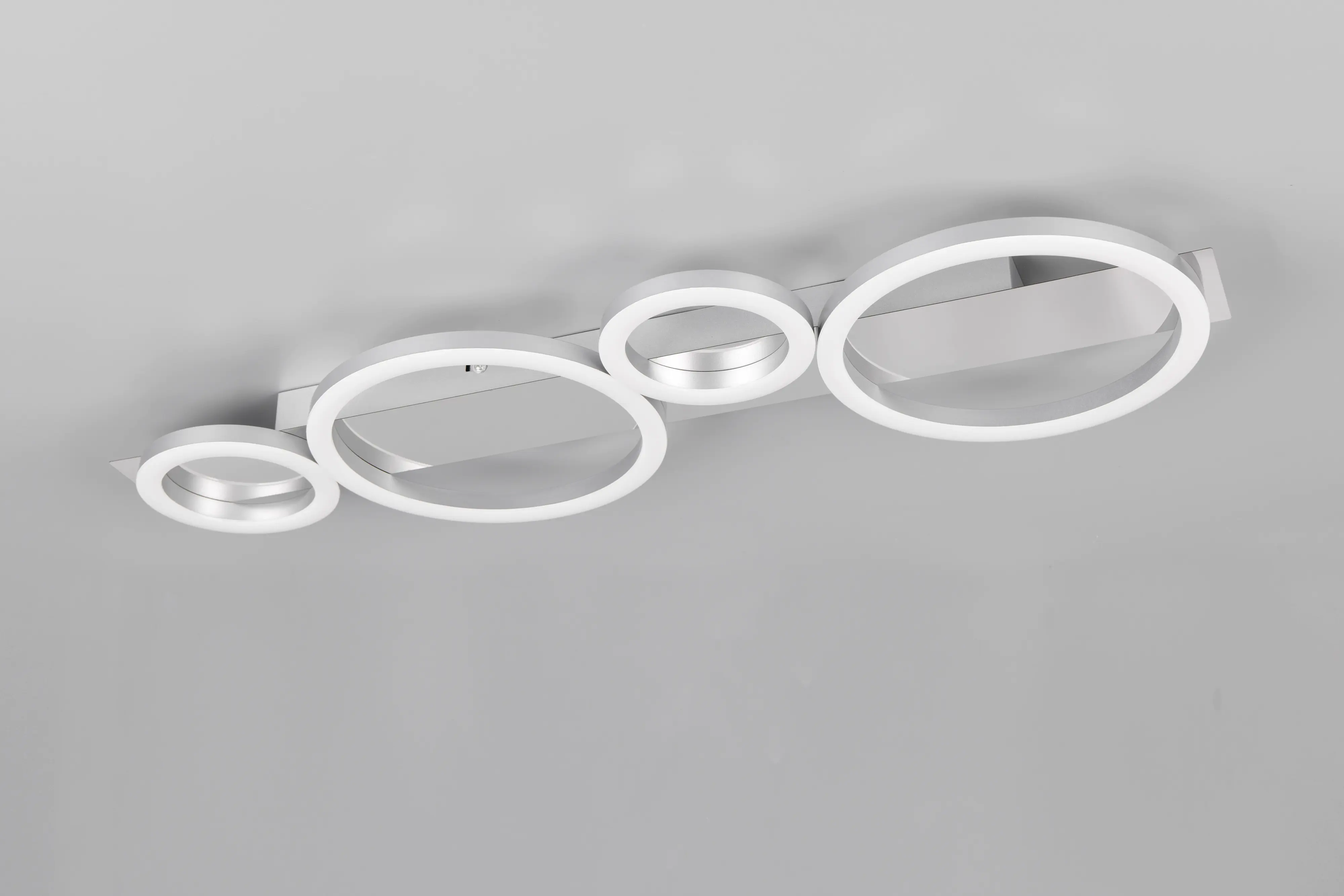 Reality LED Deckenleuchte Lumos chrom - weiß 