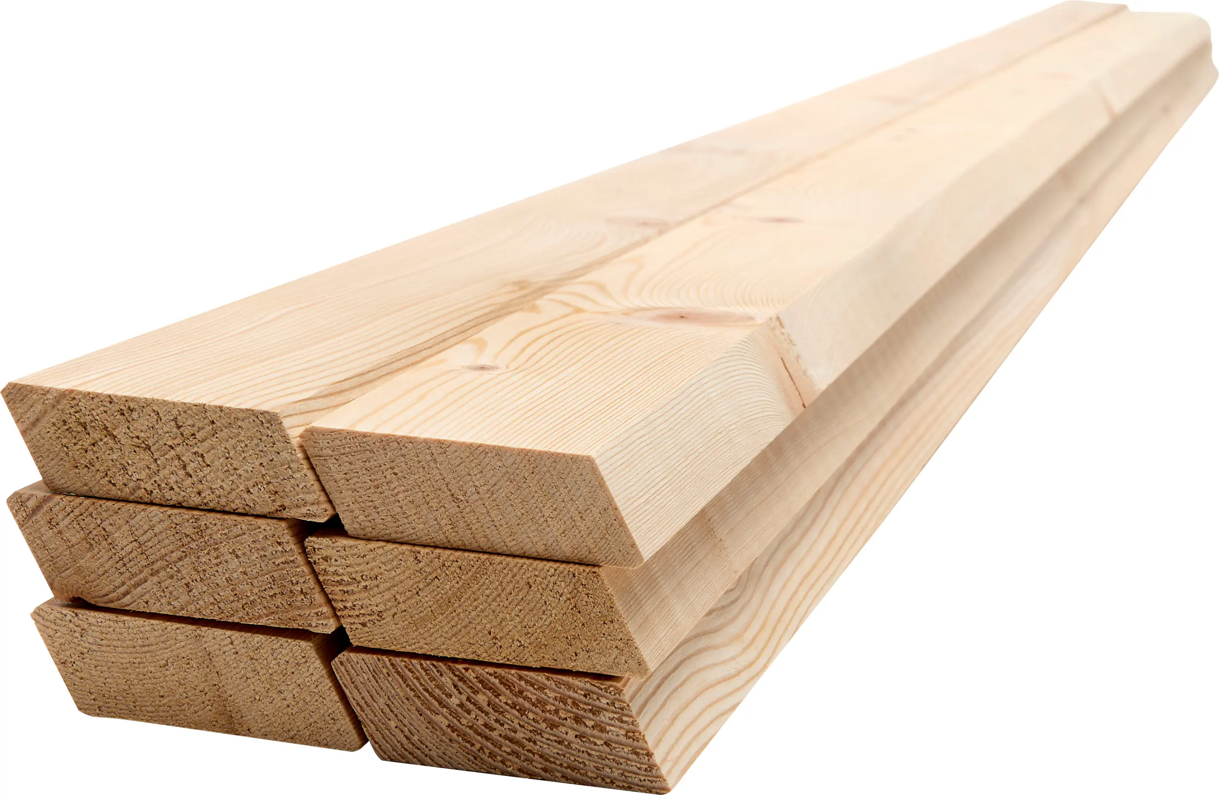 Rhombusprofilleiste Douglasie 200 x 6,8 x 2 cm natur