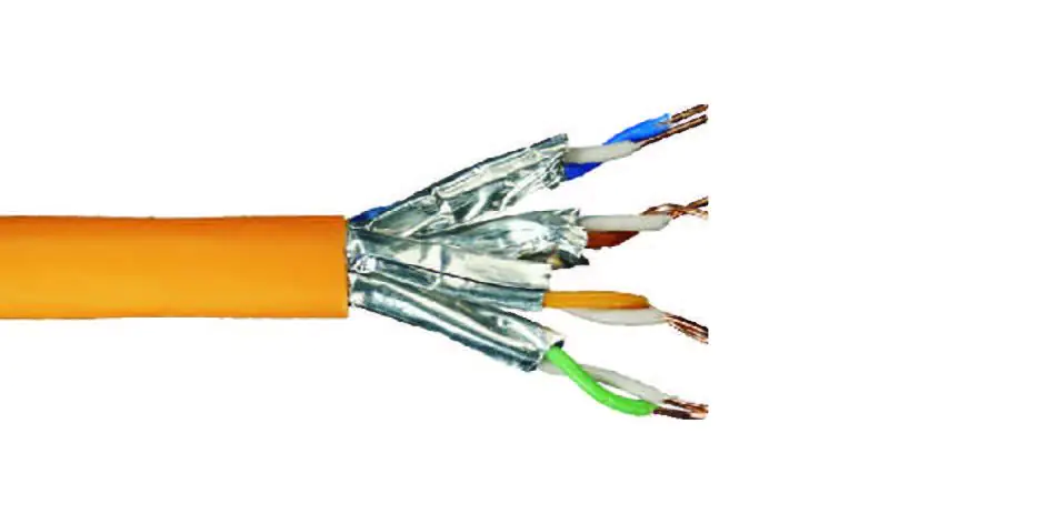 Netzwerkkabel Cat 6 500 Mhz - 1 Meter, orange