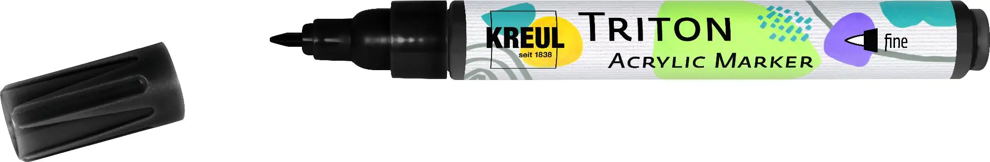 Kreul Triton Acrylic Marker fine schwarz Kreul Triton Acrylic Marker fine schwarz