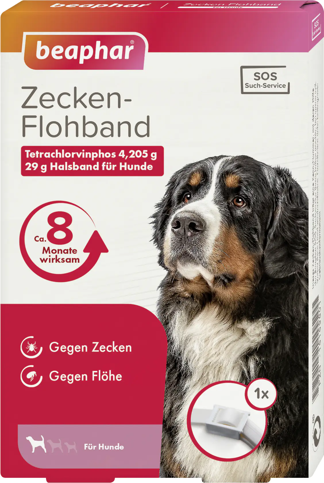 Beaphar Zecken-Flohschutzband Hund 70 cm Beaphar Zecken-Flohschutzband Hund 70 cm