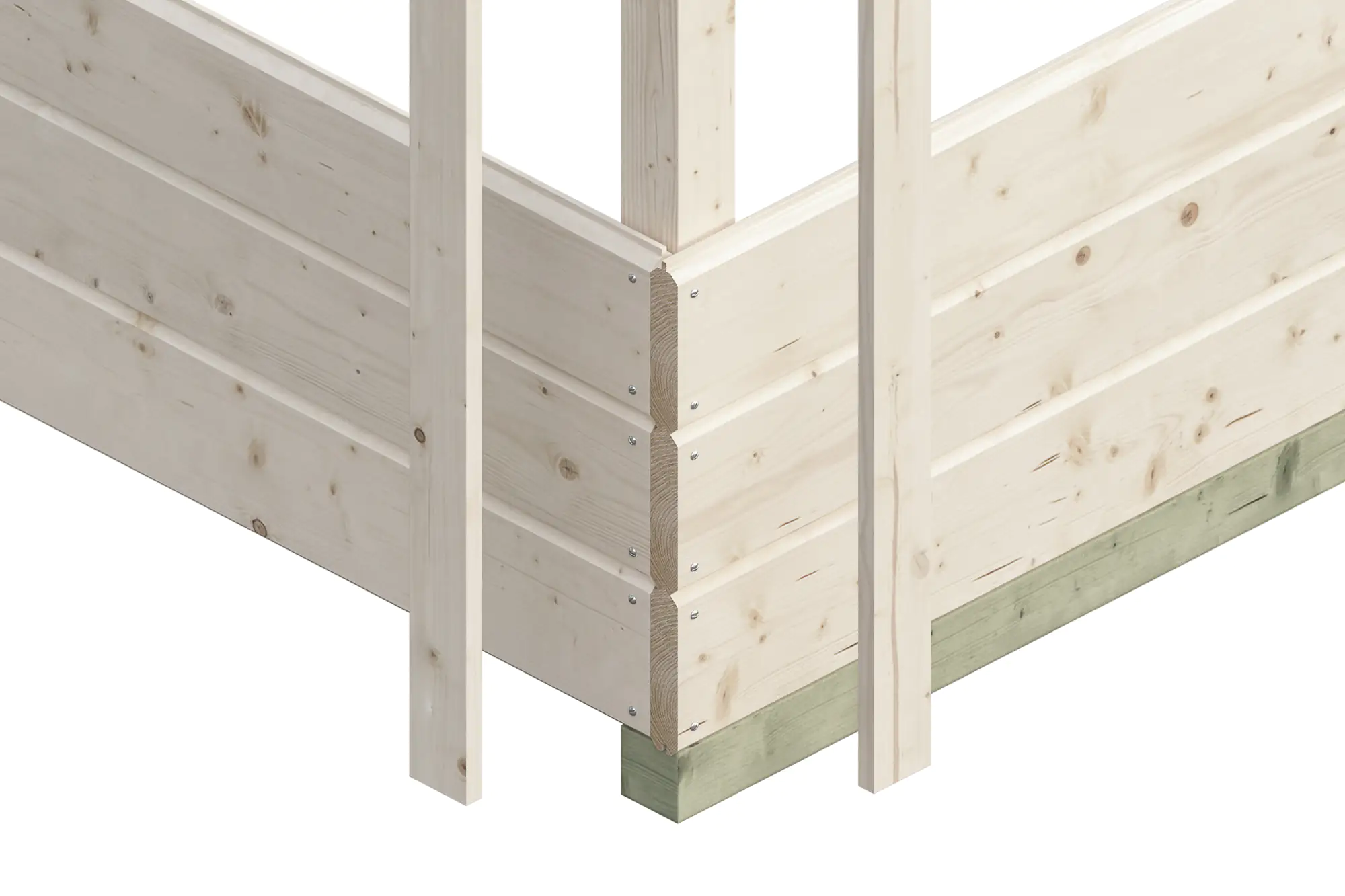 SKAN HOLZ Gartenhaus Venlo 1 250 x 250 cm natur mit Fußboden SKAN HOLZ Gartenhaus Venlo 1 250 x 250 cm natur mit Fußboden