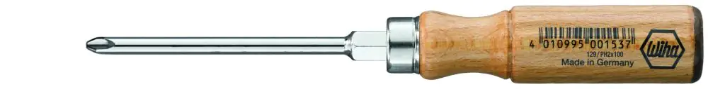 Wiha Schraubendreher Phillips 3 x 150 mm mit Holzgriff