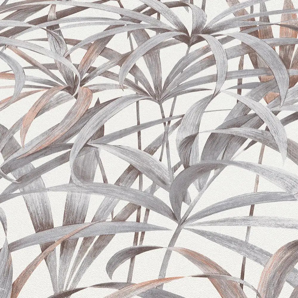 Erismann Vliestapete 10213-10 Code Nature floral grau 10,05 x 0,53 m