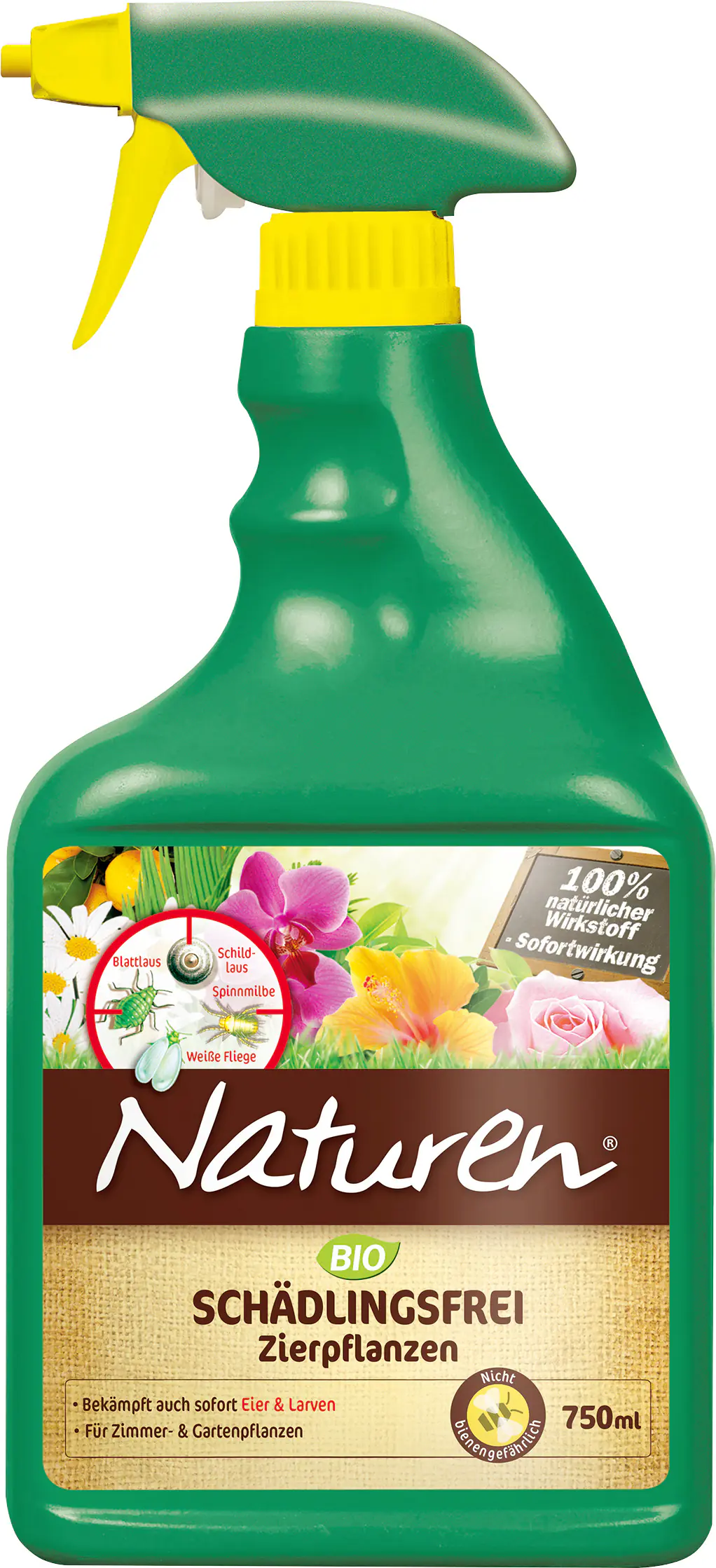 Naturen Schädlingsfrei Zierpflanzen 750 ml Naturen Schädlingsfrei Zierpflanzen 750 ml