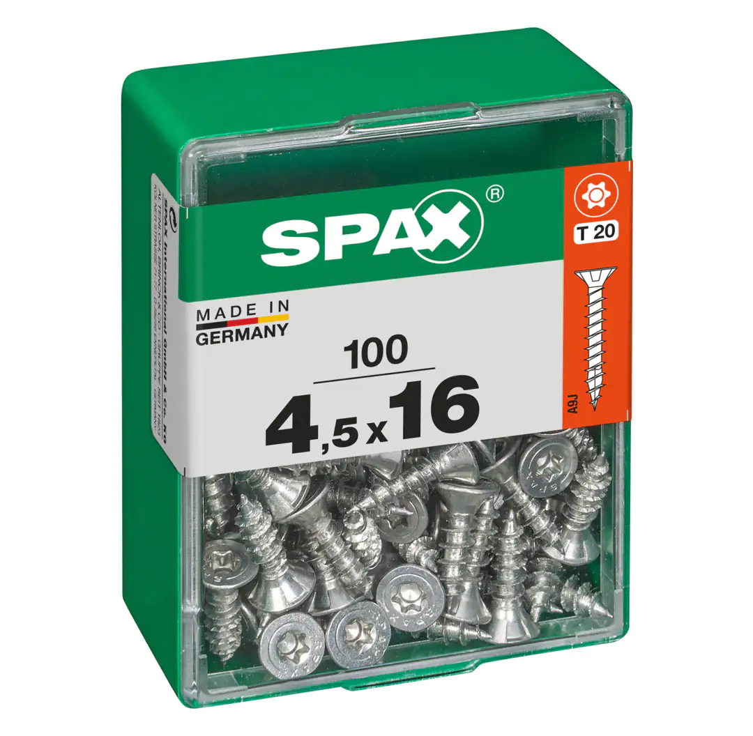 Spax Universalschrauben 4.5 x 16 mm TX 20 - 100 Stk.