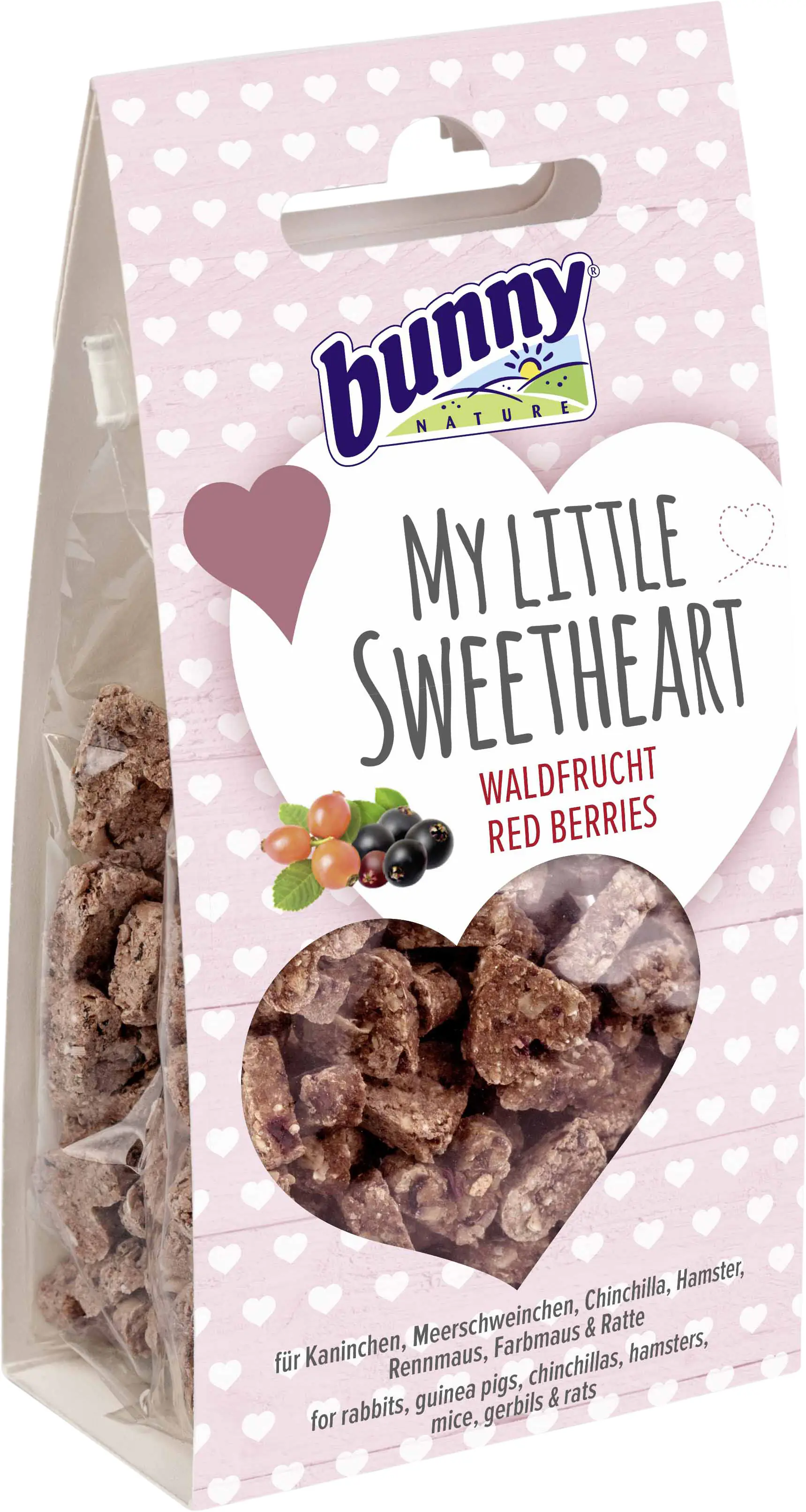 Bunny Nature My little Sweetheart Waldfrucht Nagersnack 30 g