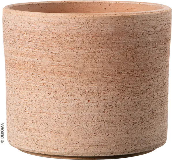 0191942048486 Deroma Pflanztopf Luna Ø 15 x 12,2 cm terracotta