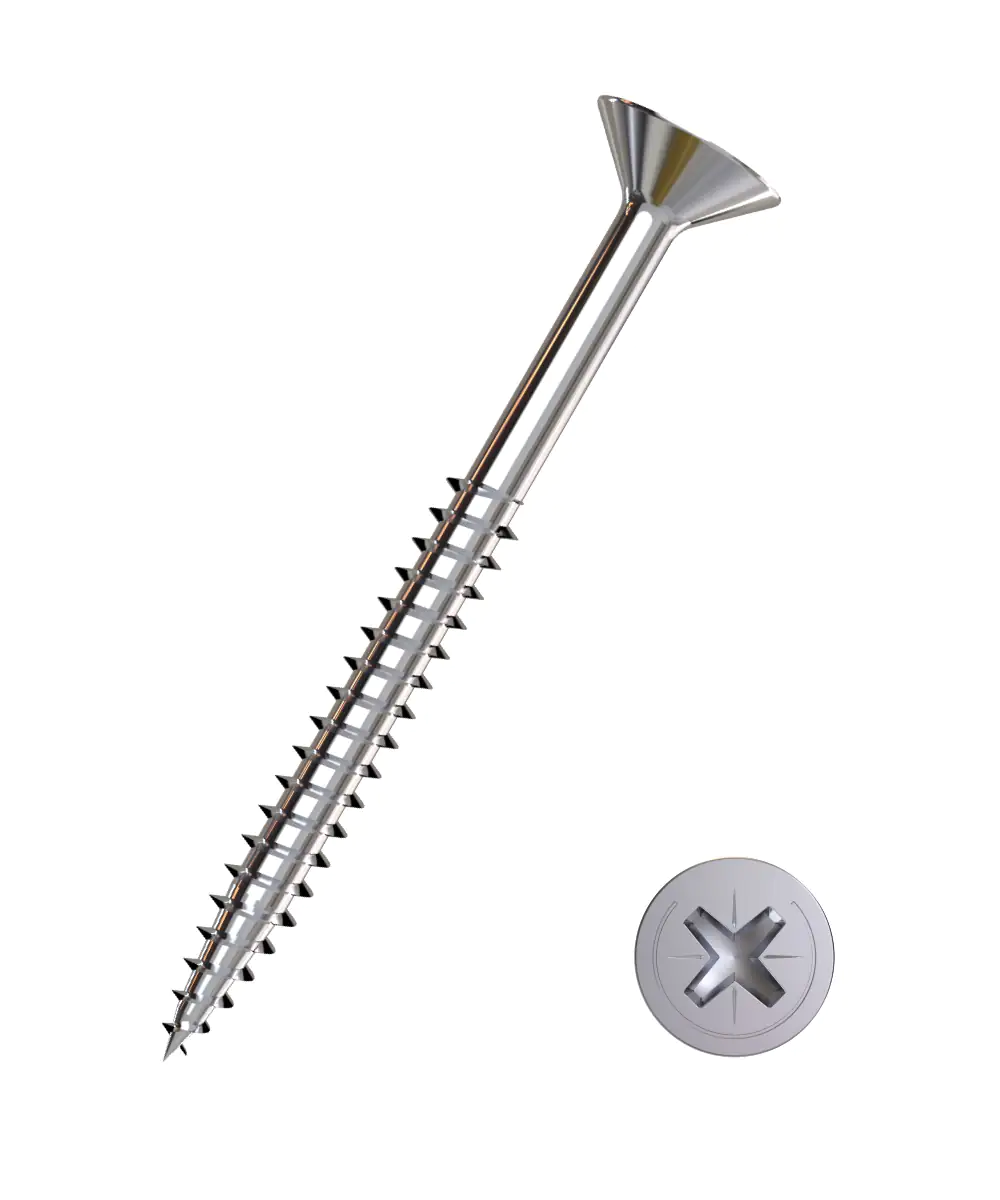 Connex Universalschrauben 6.0 x 100 mm PZ 3 Senkkopf - 25 Stk.